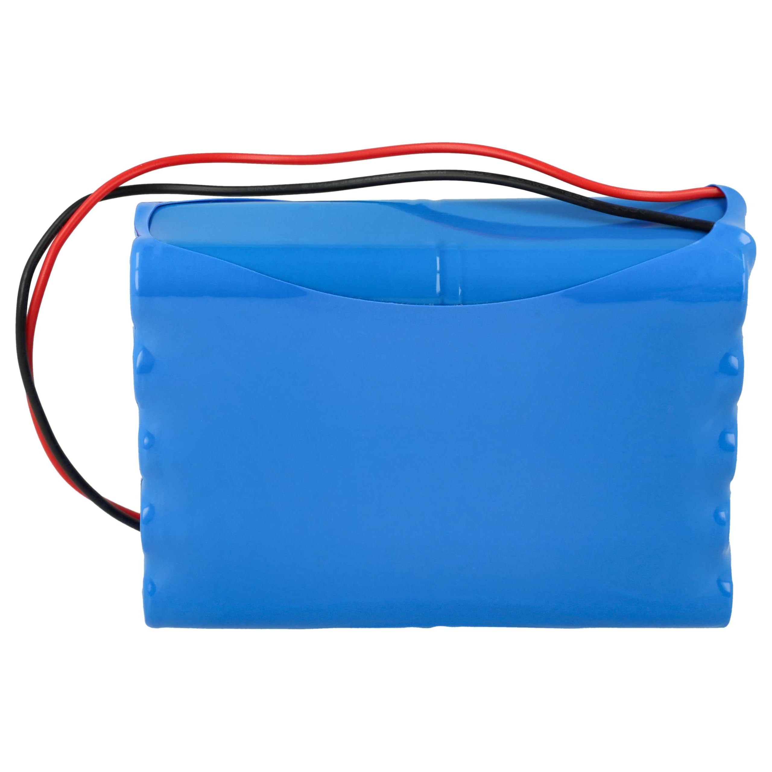 vhbw batteria sostituisce Geze 25020, 106863, 20KR15/48, 80100404, 4894128192794, 51526 per porta elettrica scorrevole (0,9Ah, 24V, NiMH)