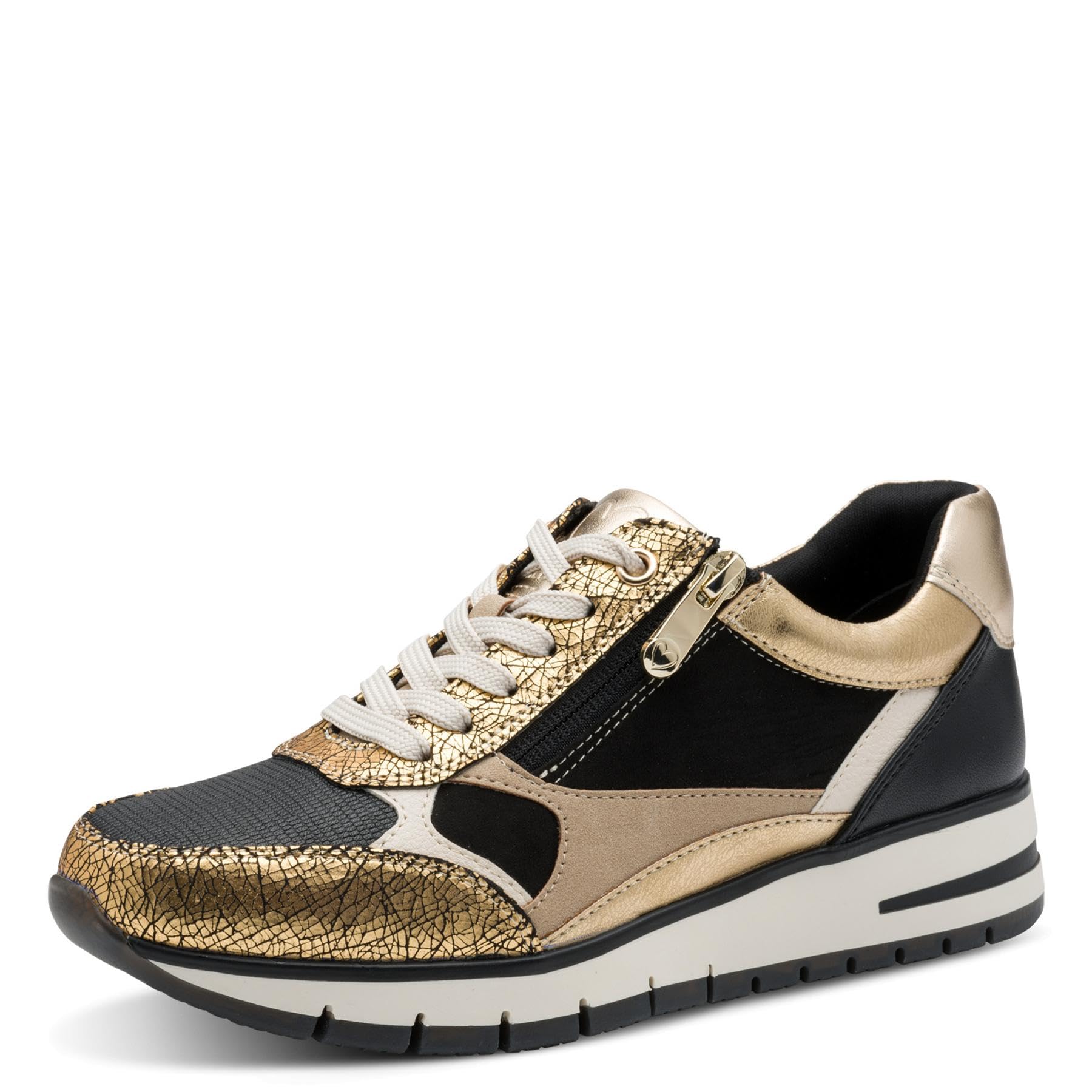 MARCO TOZZI Women's 2-23744-45 Trainers, Black (Black Comb), 5 UK