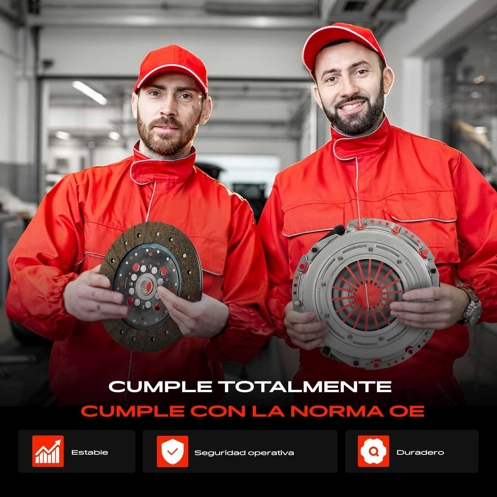 Frankberg Embrague Juego de embrague Compatible con Fiesta V JD JH Fusion JU 2 DY Fiesta V Van Replace# 1434878,2S617A564CA