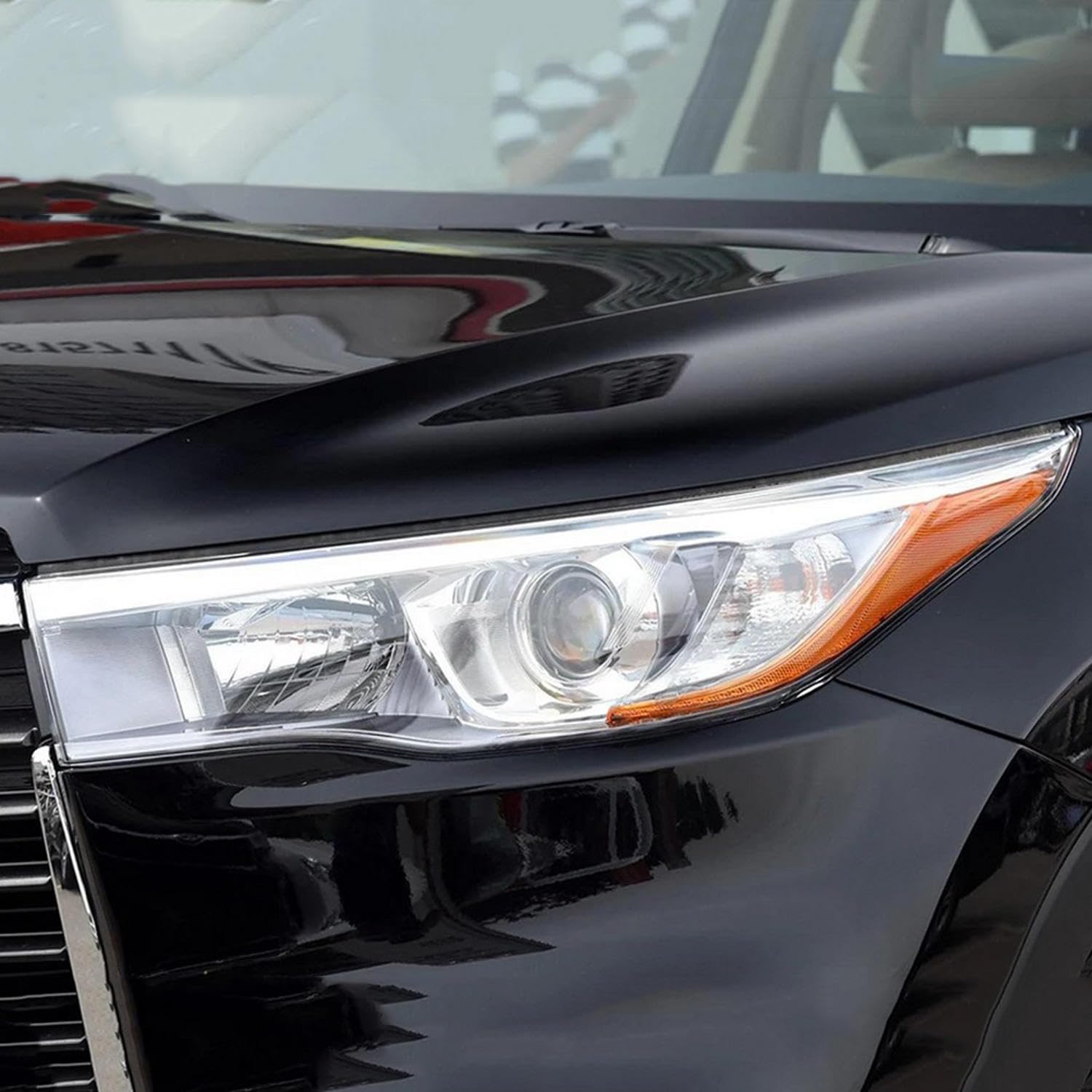 Autocollant phare de voiture protection TPU voyages en famille Toyota Highlander
