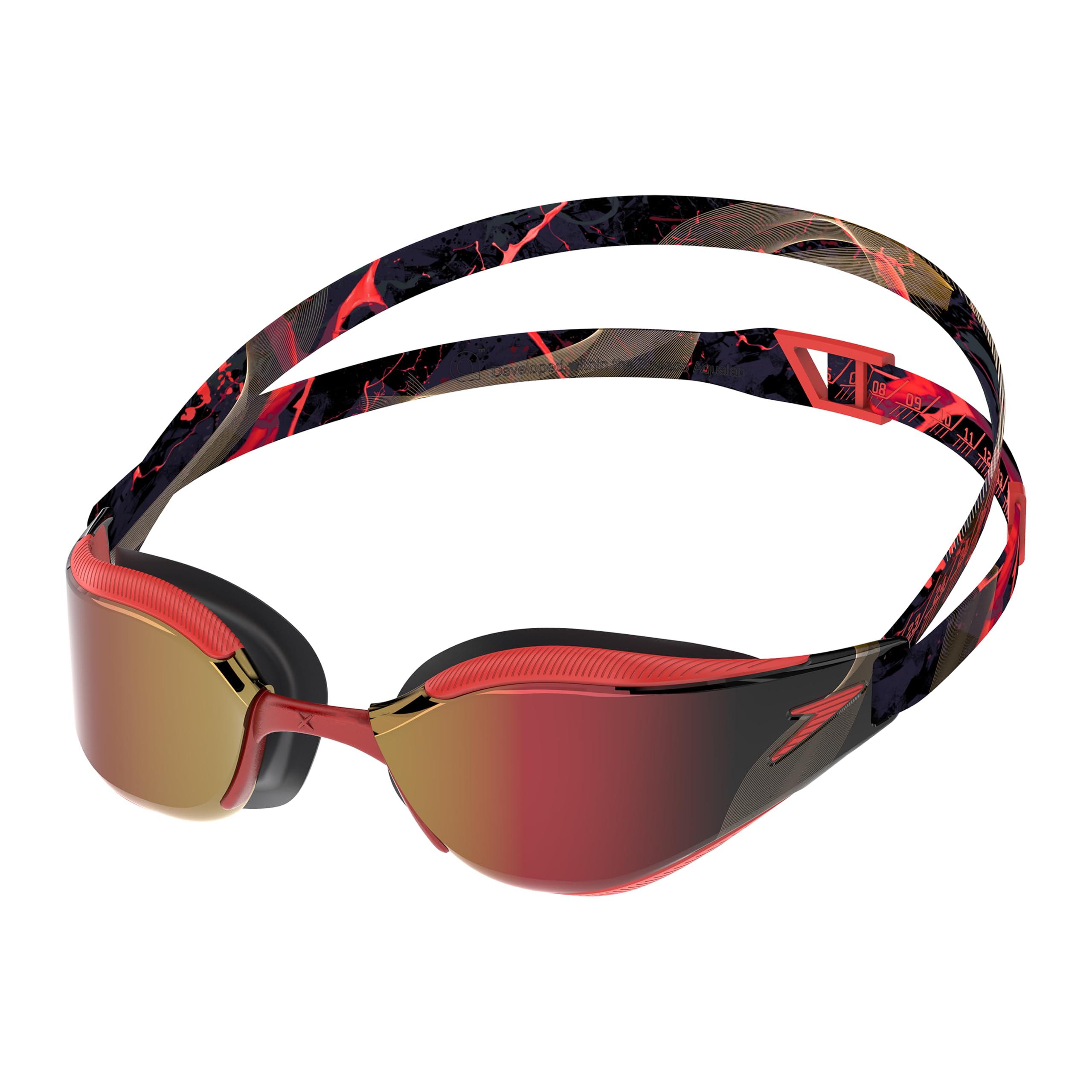 Speedo Unisex Fastskin Hyper Elite Mirrored Schwimmbrille (1er Pack)