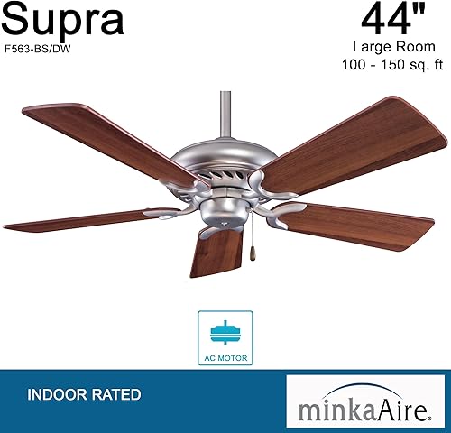 Miniatura 9 de Minka-Aire F568-SWH Supra - Ventilador de techo (52.0in), color blanco