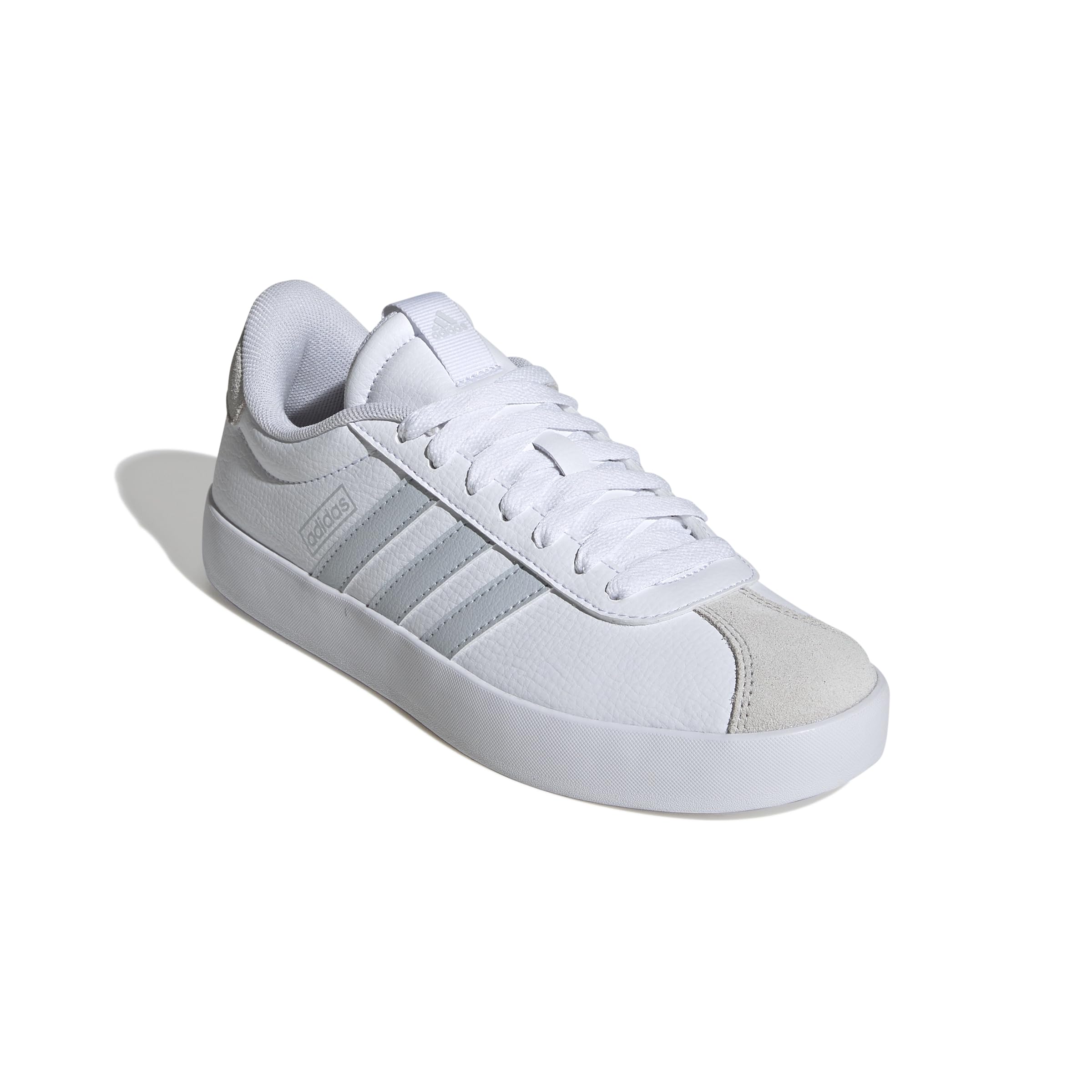 adidas Zapatillas para mujer, Vl Court 3.0, blanco/azul halo/gris, 5, Blanco Azul Halo Gris, 38 EU