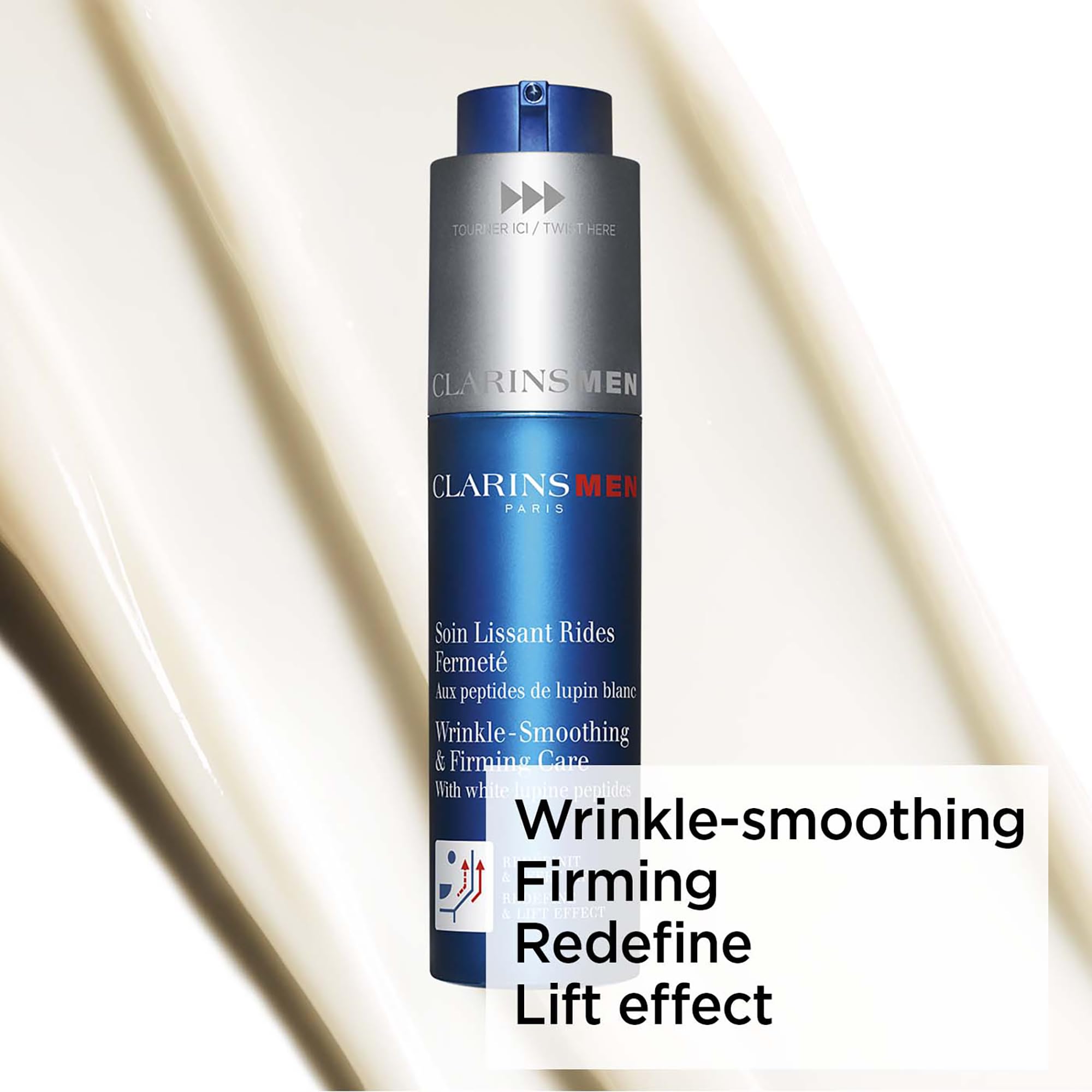 Clarins ClarinsMen Wrinkle-Smoothing & Firming Care 50ml, 50 ml (Pack of 1) - Image 3