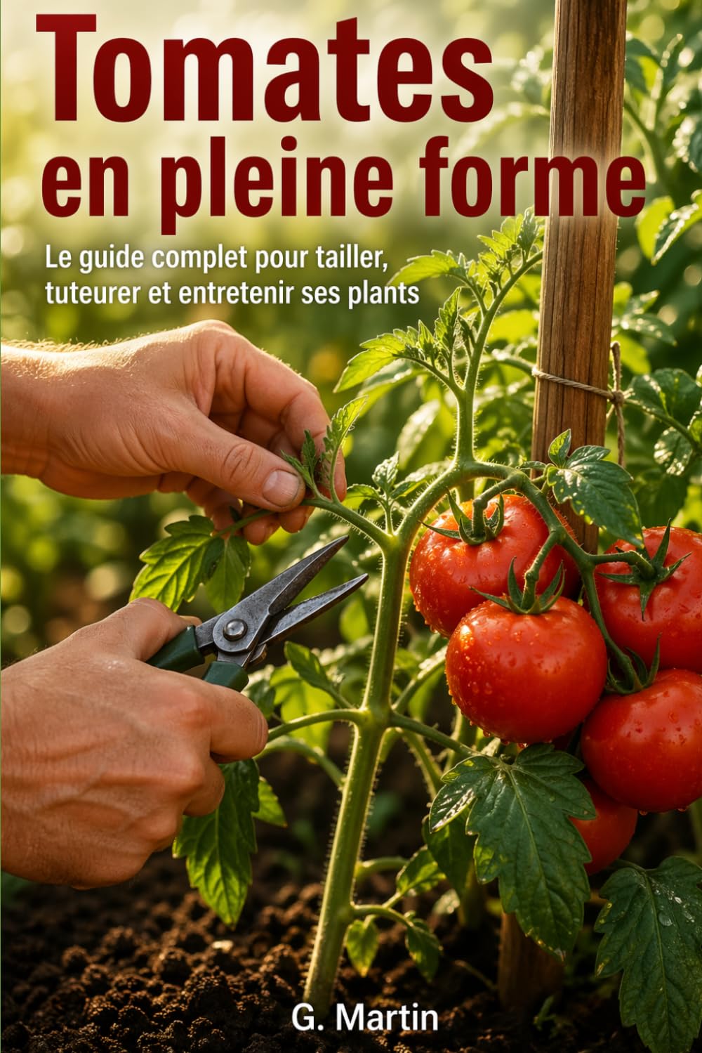 Tomates en pleine forme: Le guide complet pour tailler, tuteurer et entretenir ses plants afin d'obtenir une récolte abondante tout l'été (Jardinage Facile)