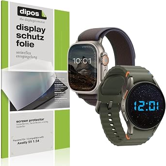 dipos 6x Matte Screen Protector for Awatty S9 1.54