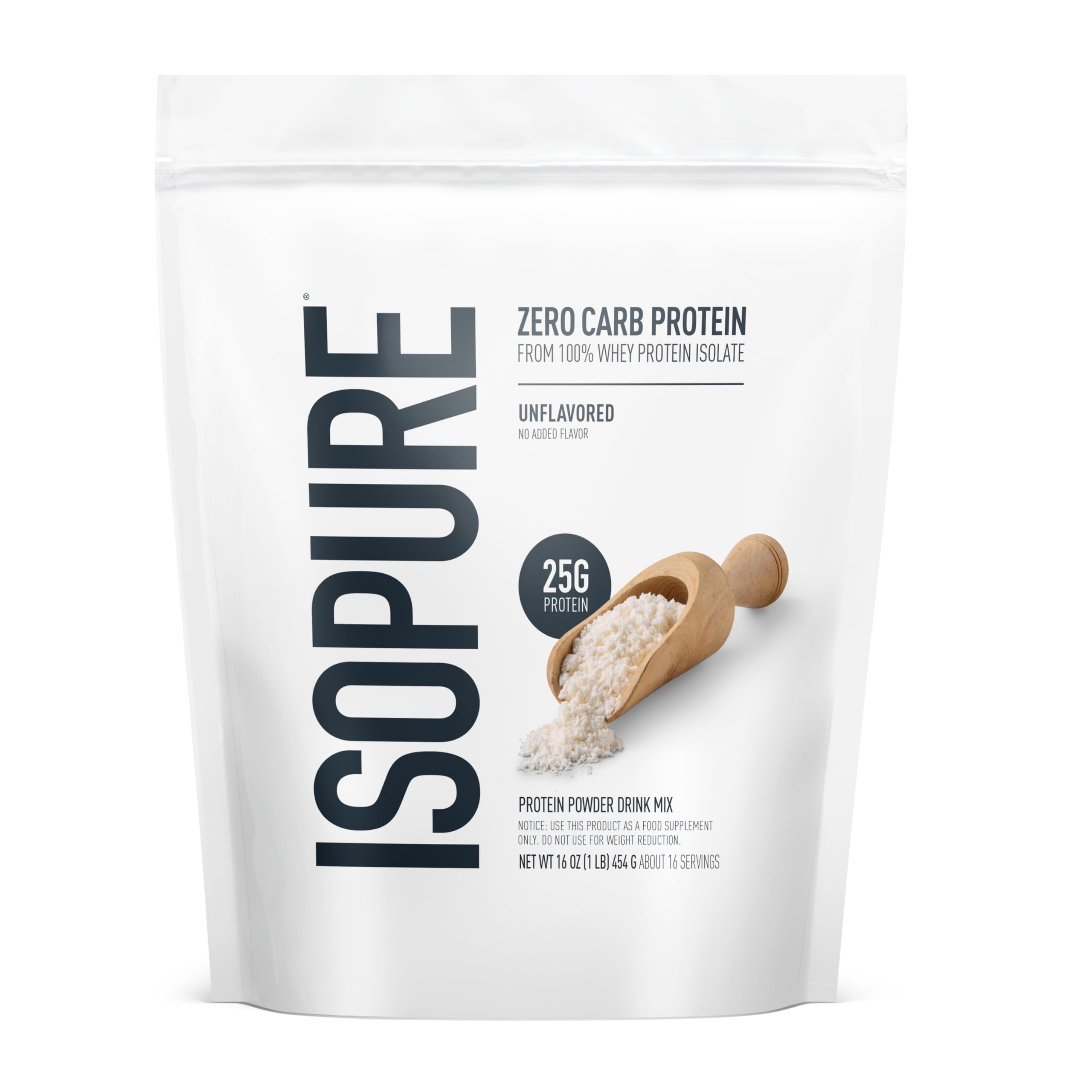 Isopure Zero Carb 100% Pure Whey Isolate Protein Powder