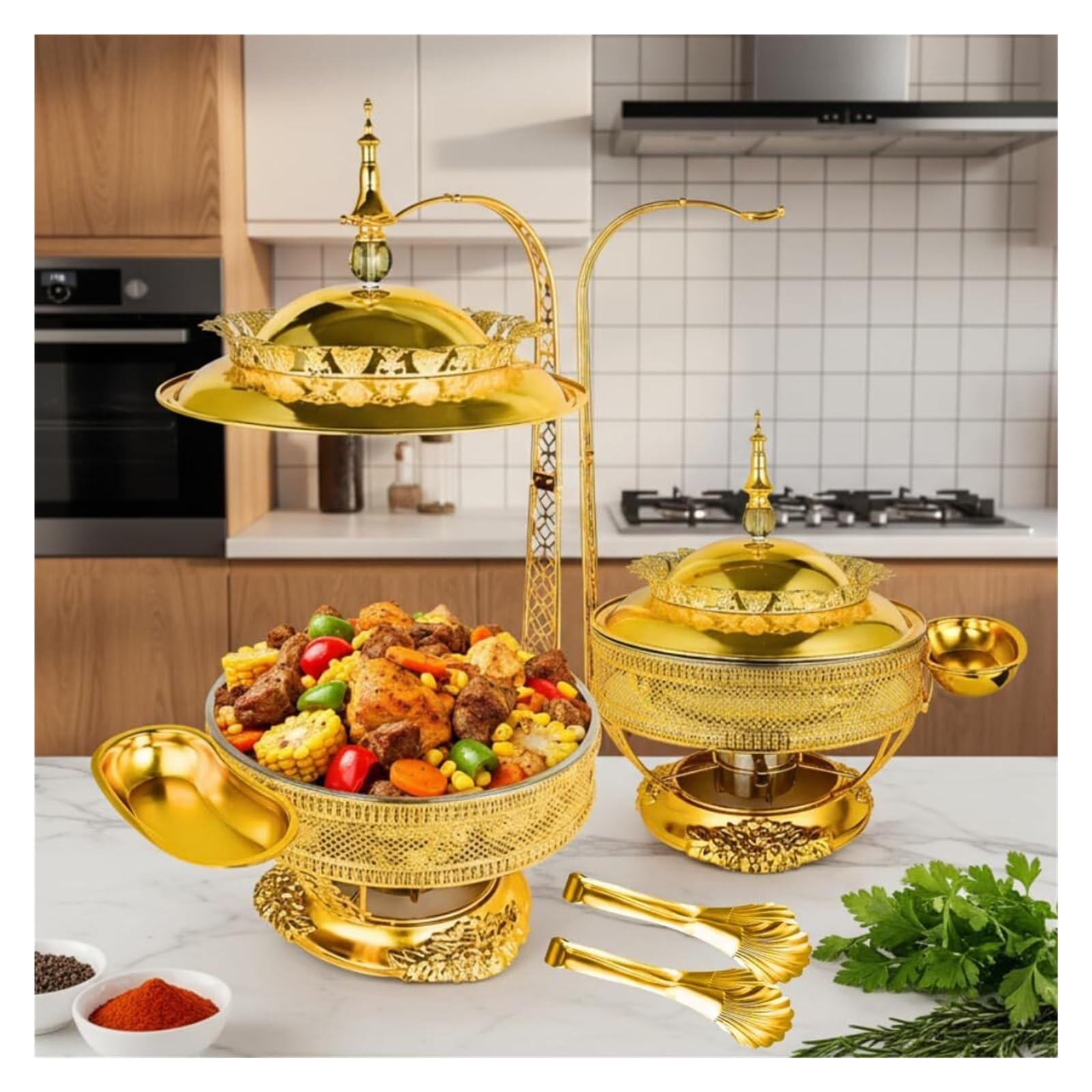 Scaldavivande 8QT for Buffet Elegante Scavato