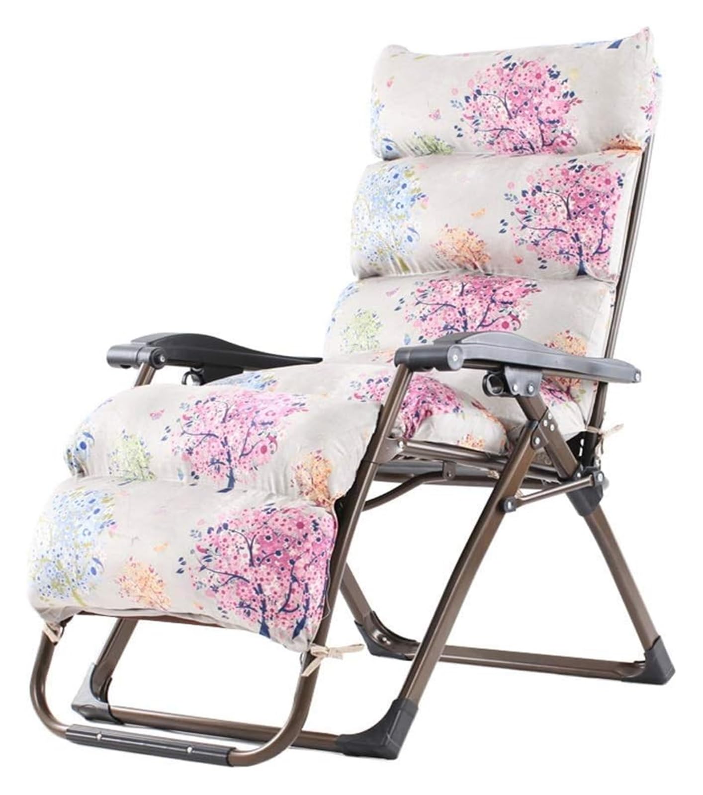 Chaise longue inclinable de jardin soulageant le dos des femmes enceintes