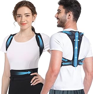 Back Brace and Posture Corrector for Women and Men, Back Straightener Posture Corrector, Scoliosis and Hunchback Correction, Back Pain, Spine Corrector, Support, Adjustable Posture Trainer (Small/Medium)