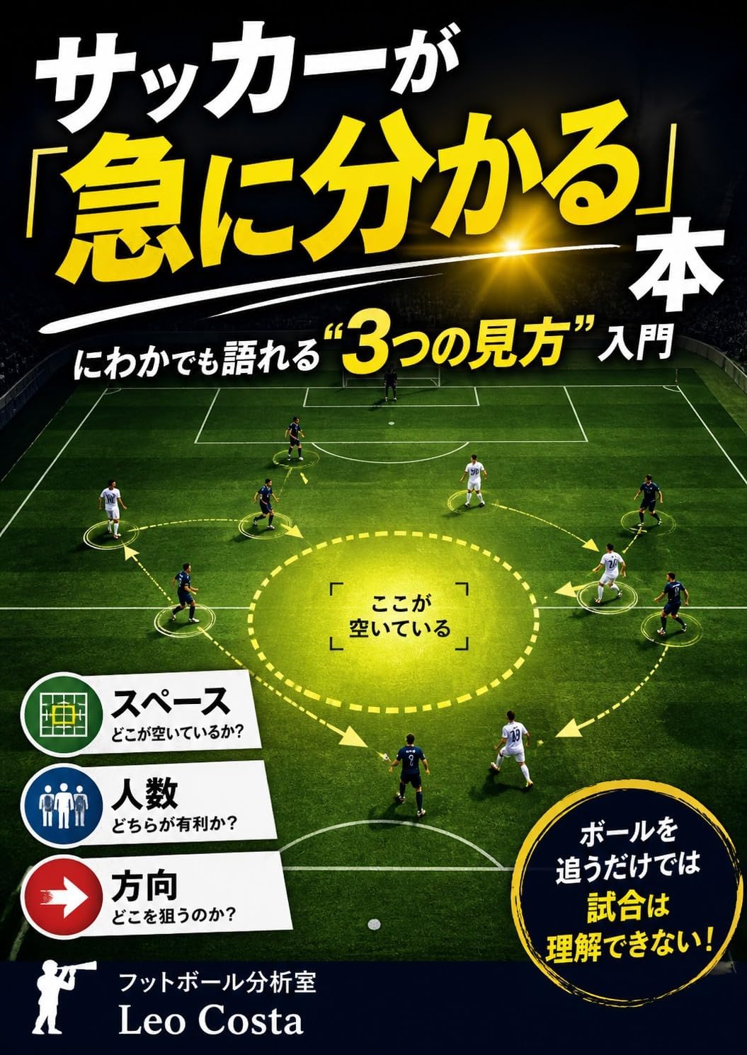 サッカーが「急に分かる」本: ─にわかでも語れる「3つの見方」 サッカーが急に分かるシリーズ (フットボール分析室)