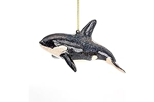 Captivating Christmas Ornaments: Hand-Painted Reflections of Underwater Adventures