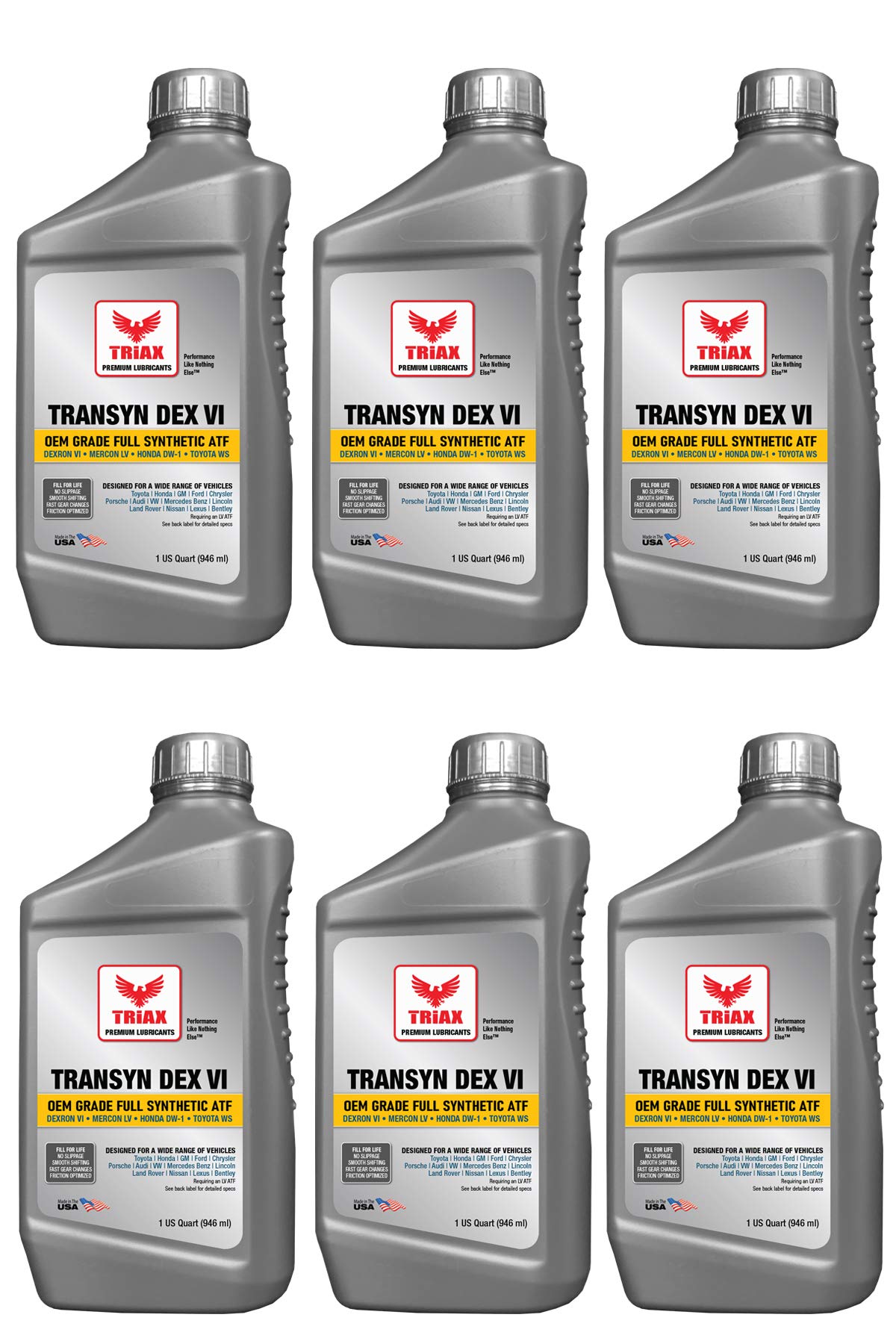 Buy Triax Transyn DEX VI Full Synthetic Low Viscosity Automatic