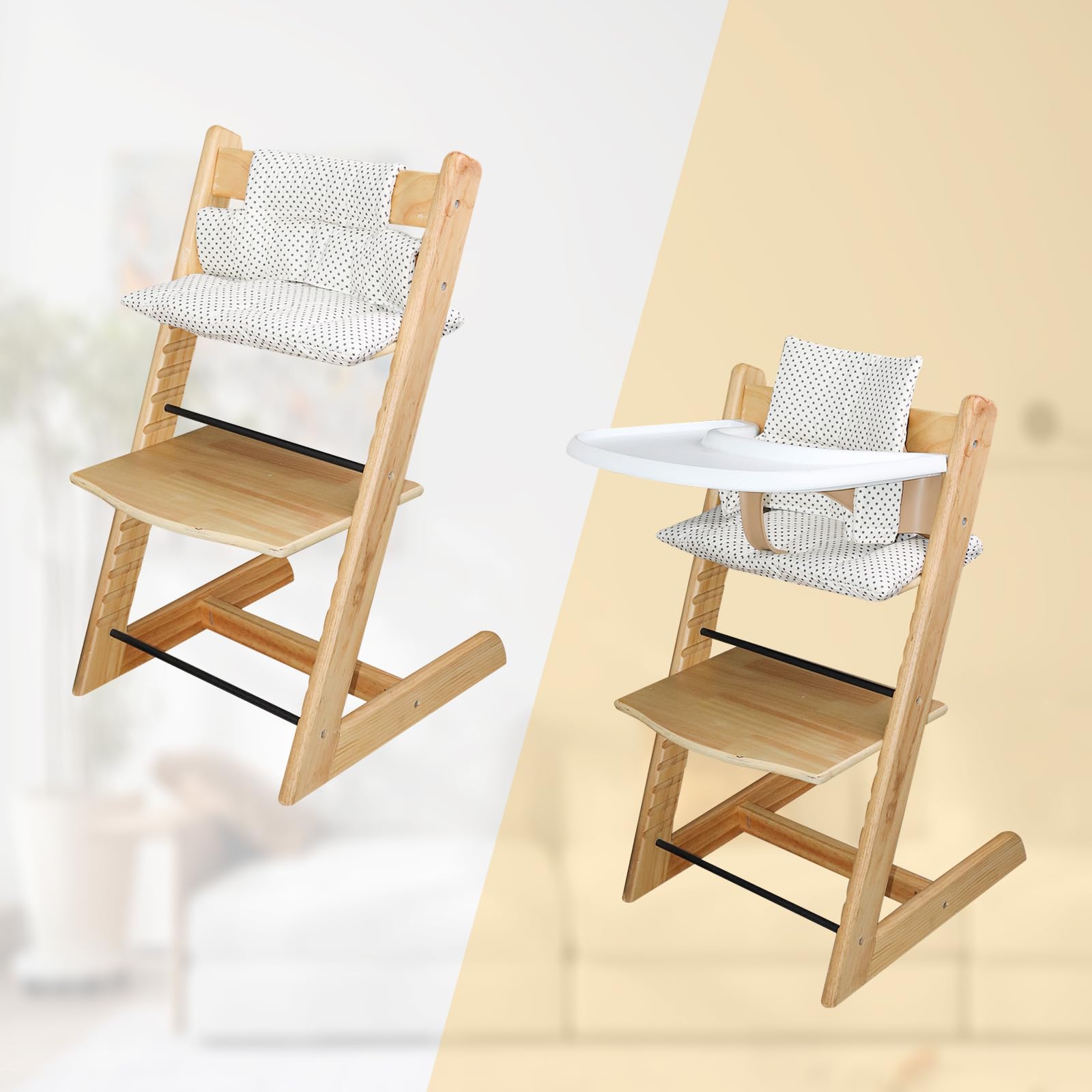 LLHQAMT for High Chair Cushion Soft And Comfortable Baby Seat Cover With Cute Graphics - Image 3