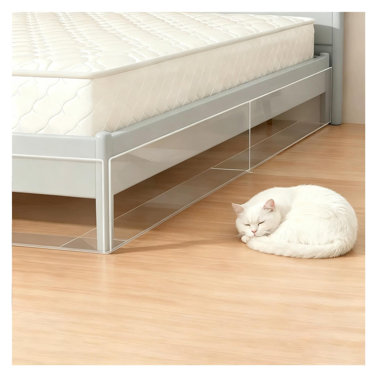 Bloqueur sous Lit Barrière sous Le Lit pour Animaux, 5 À 35 Cm