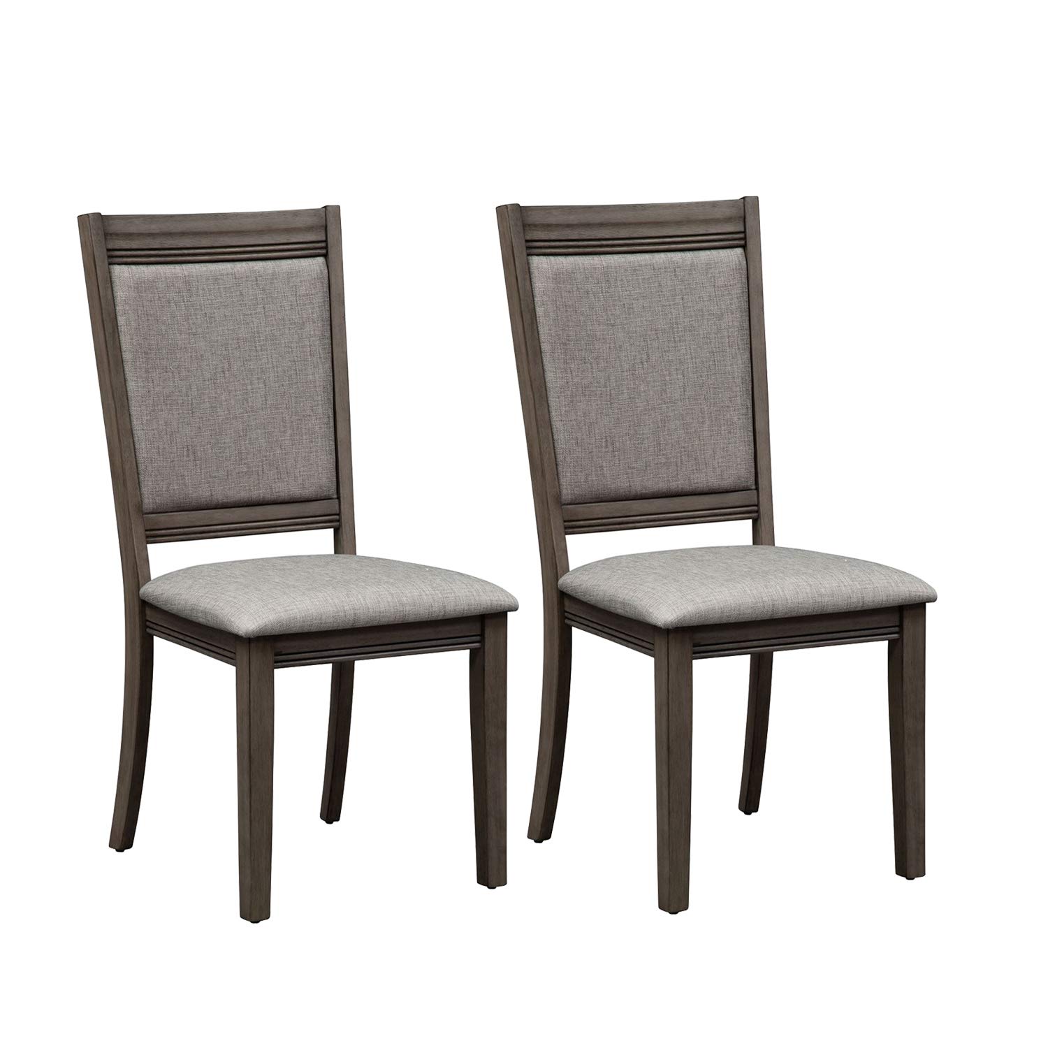 Tanners Creek Uph Side Chair (RTA) -Set of 2, W20 x D24 x H40, Medium Gray