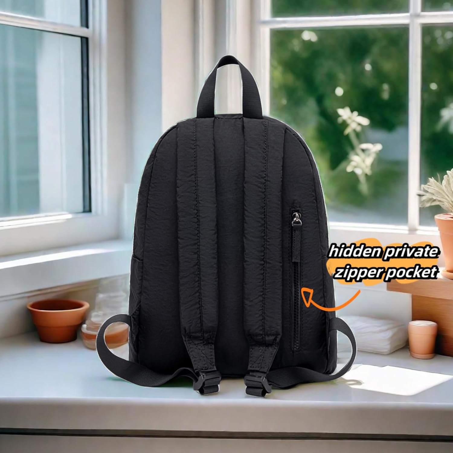 CAMTOP Mini Backpack Small Backpack Purse for Women Girls Lightweight Cute Fashion Backpack Bookbag Daypack for Travel Shopping Them Park - Image 7