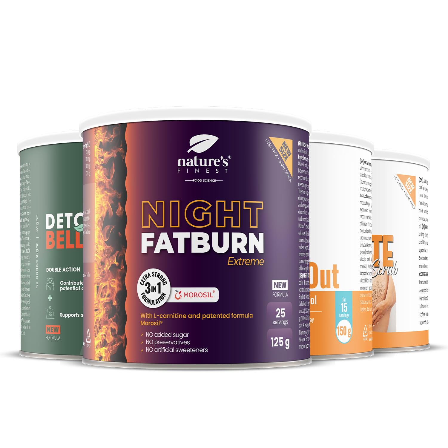 Nature's Finest Bikini Body, Coffret 4 Produits, 600 g