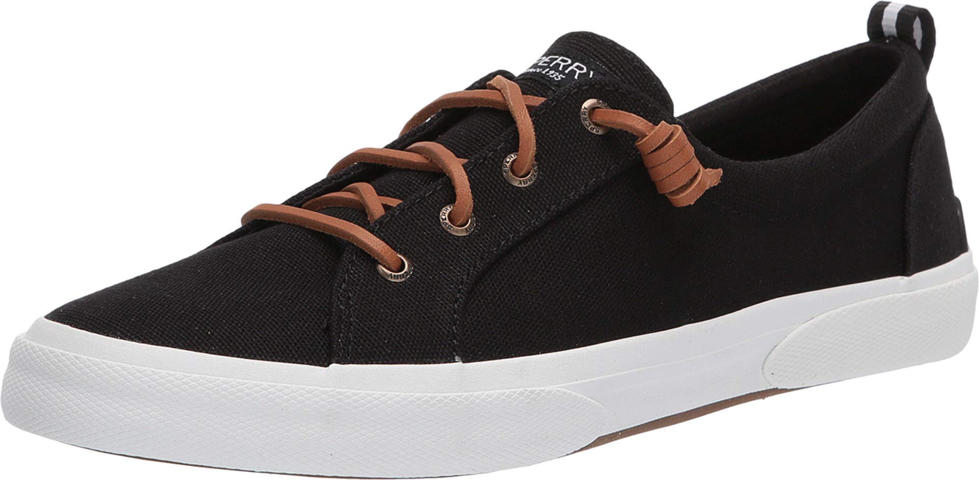 Sperry Women's Pier Wave Ltt Sneaker - Leather Upper, Memory Foam, Non-Marking Sole, Easy Slip-On - View #8