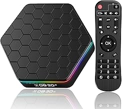 Android TV Box,Android Box 12.0 with 4GB RAM 32GB ROM Allwinner H618 Quad Core Cortex-A53 CPU, Support WiFi6 2.4G/5.0G Dual WiFi Ethernet LAN Bluetooth 5.0 3D 6K Utral HD Media Android Boxes