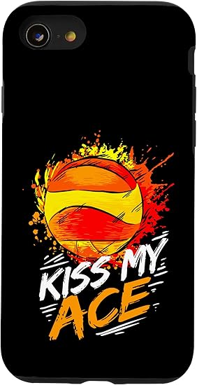 Iphone Se 7 8 キスマイエースバレーボールプレーヤービーチバレーボール スマホケース Electronics Amazon Co Jp