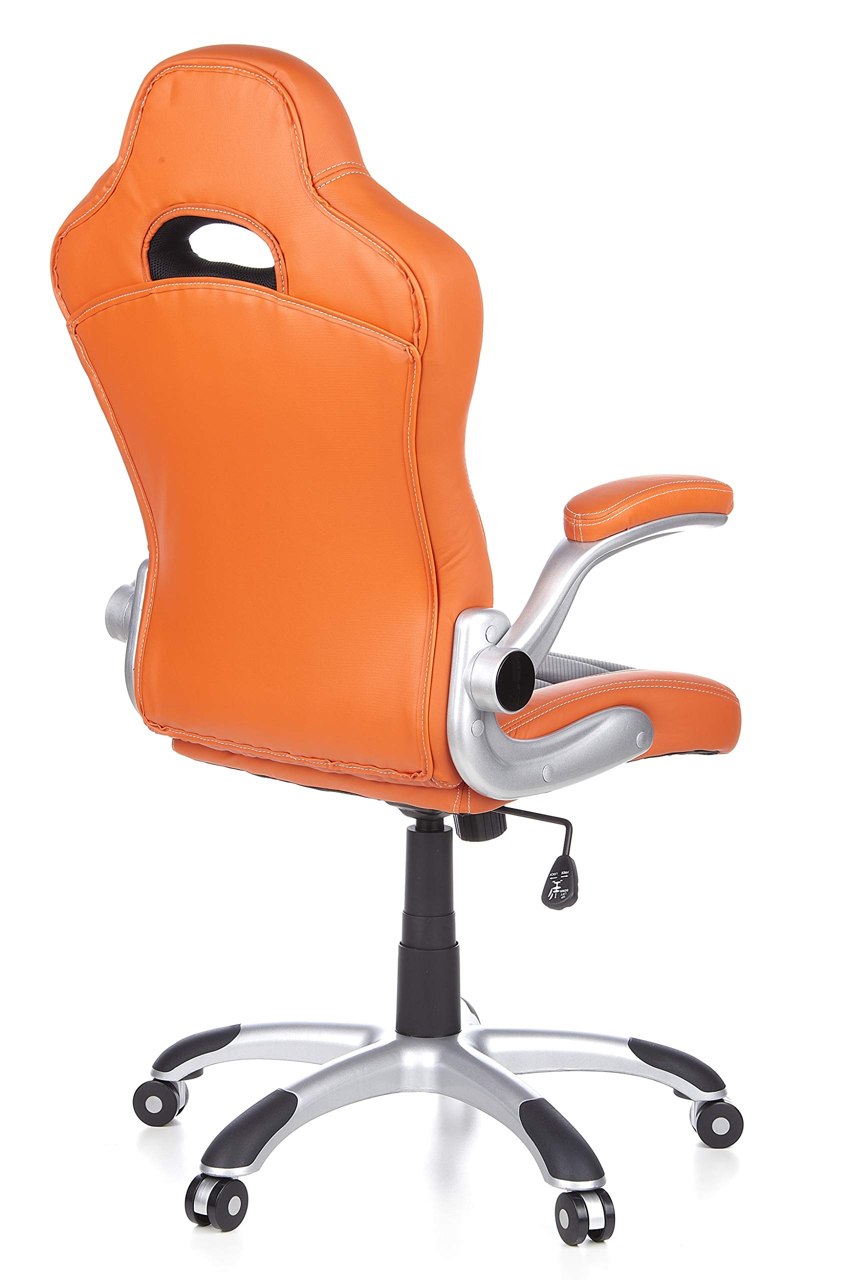HJH Office, 621700, Gaming chair, Home office chair GAME SPORT, orange