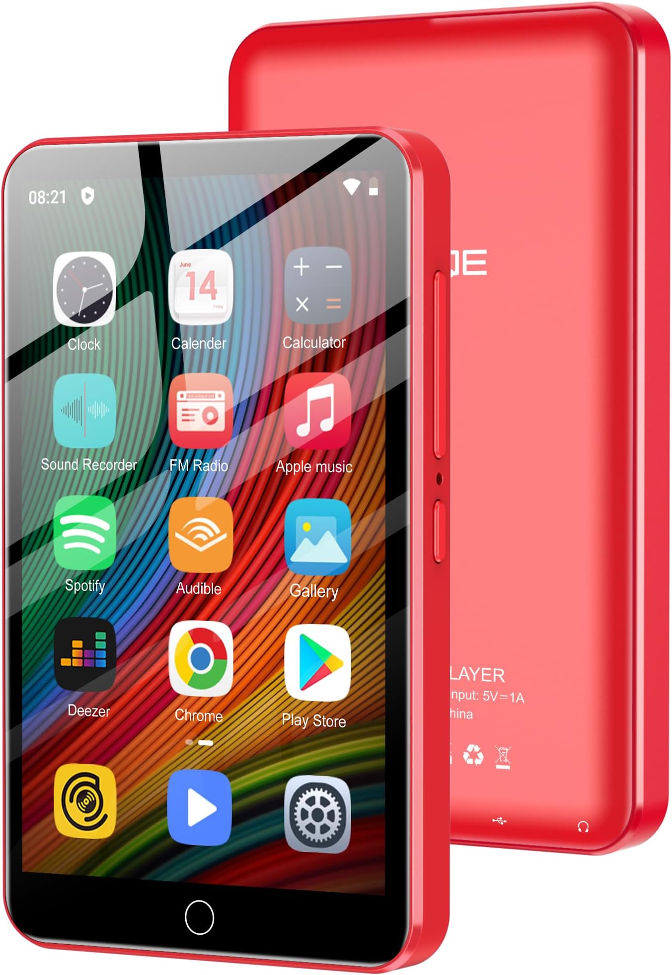 Amazon.com: MP3 Player with Bluetooth and WiFi, 80GB MP3 MP4 Players ...