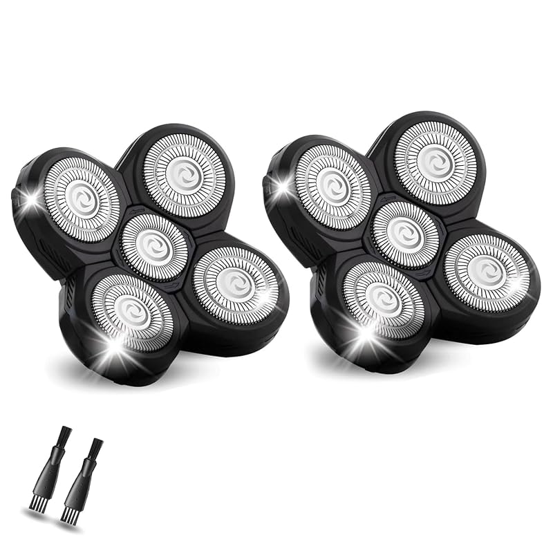Cabeças de reposição para barbeador elétrico Freedom, pacote com 2