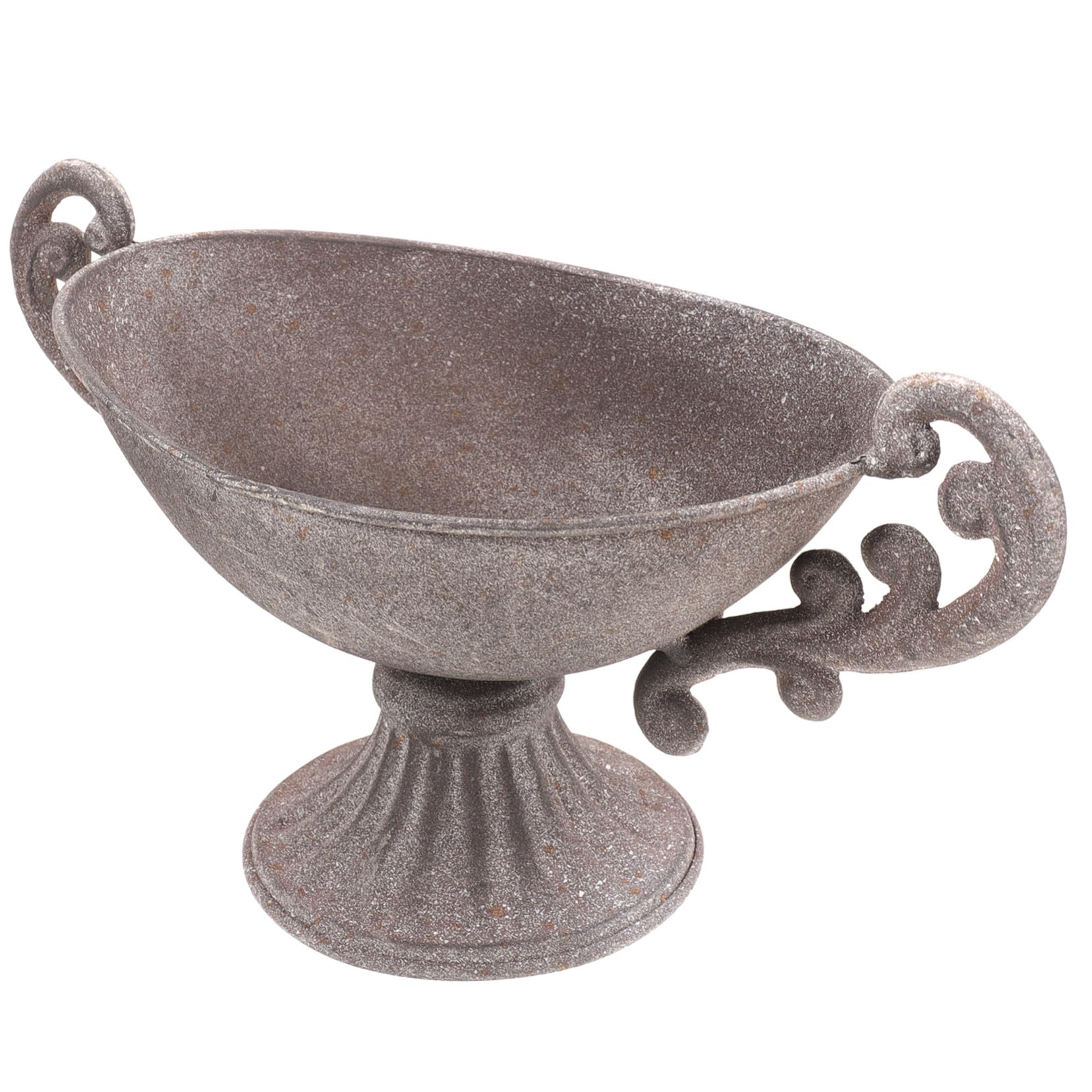 Pot de fleurs en fer vintage pour décoration maison de campagne et plantes d'intérieur charmantes