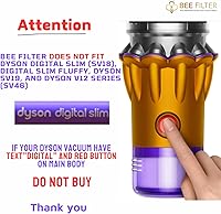 Vista 2 de Dyson V15 Filter, 2-Pack Premium True HEPA Replacement Filters Compatible with Dyson V15 Detect, V15 Detect Absolute, V15 Submarine, V15 Detect