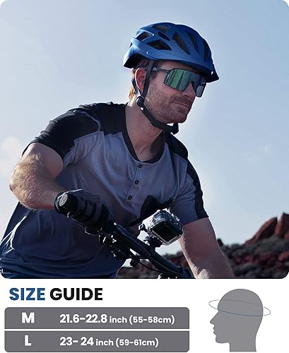 Miniatura 6 de OutdoorMaster Gem Recreational MIPS - Casco de ciclismo  Dos forros extraíbles y ventilación en varios ambientes  Casco de bicicleta en montaña,