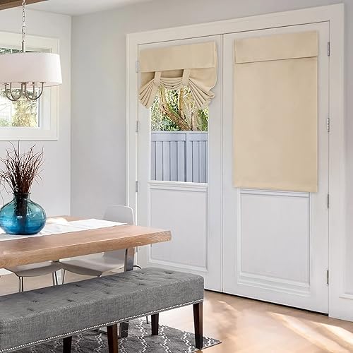 Miniatura 6 de HOMEIDEAS - Cortinas de puerta francesas (2 unidades)