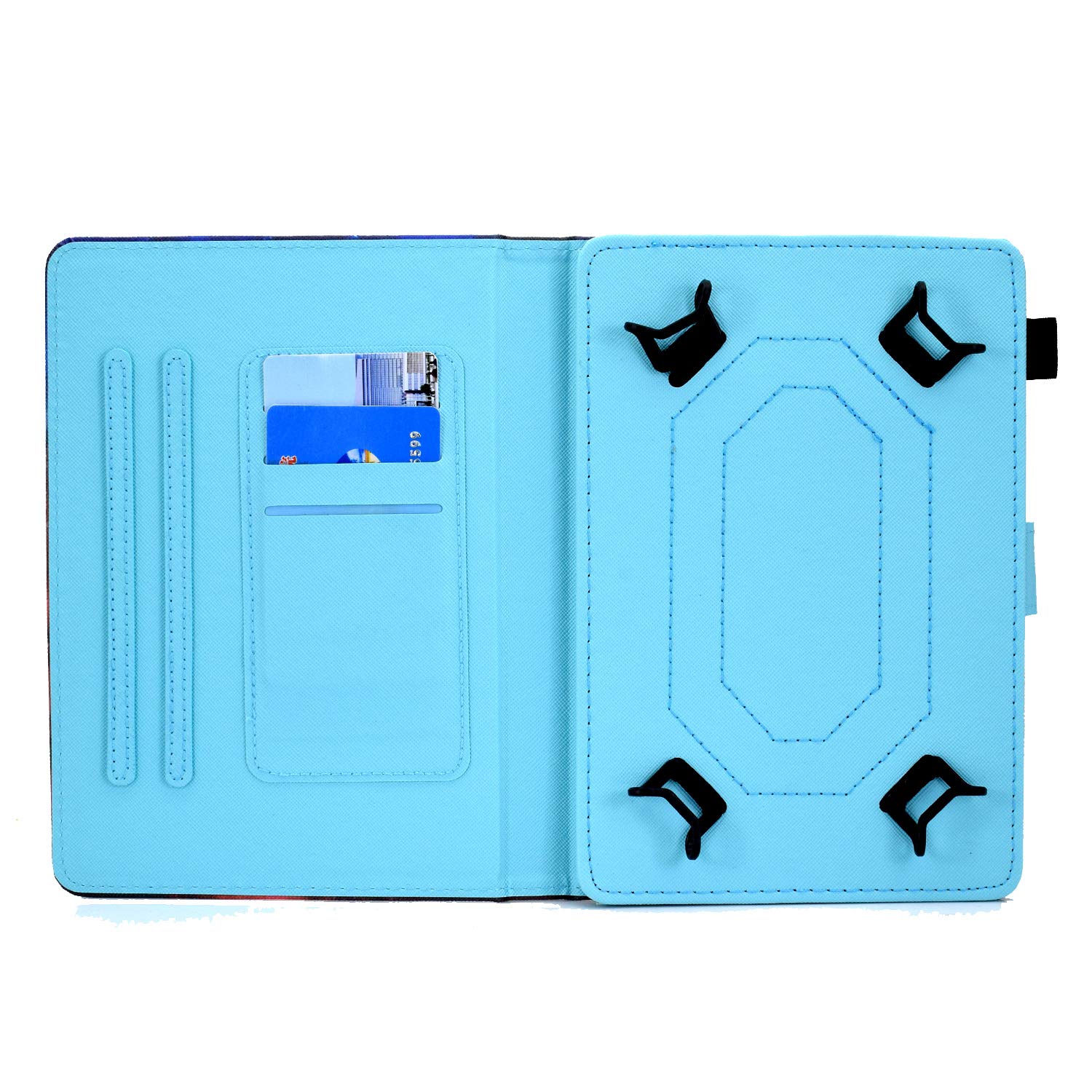 Acelive Custodia Universale Per Tablet 10-10.1 Pollici – Con Supporto, Elastici, Compatibile Con Huawei, Samsung, Lenovo, TECLAST E Altri