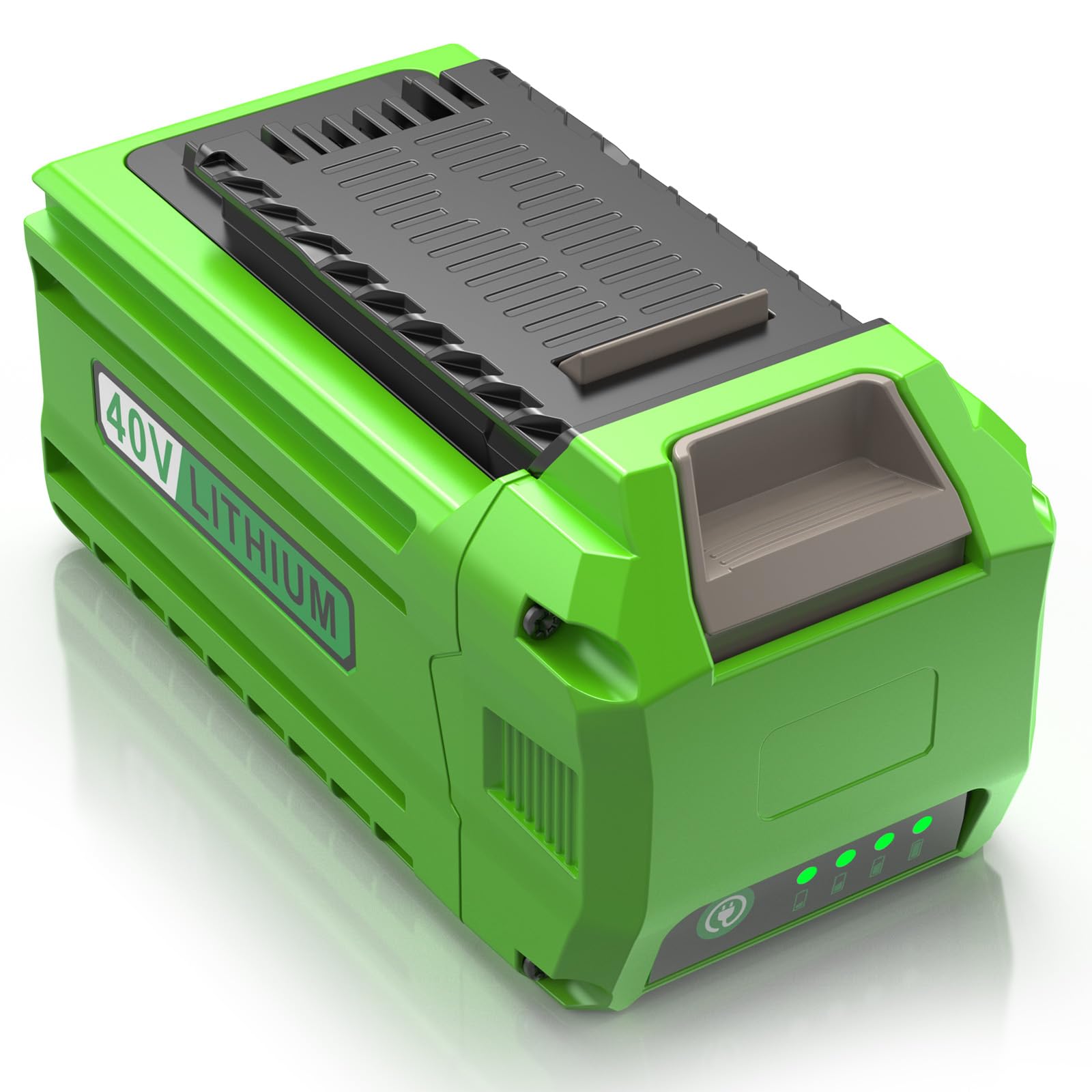 29472 40V 6.0Ah Battery Replacement for GreenWorks 40V Battery 29472 29462 29252 20202 22262 25312 25322 20642 22272 27062 21242 G-Max Cordless Power Tools