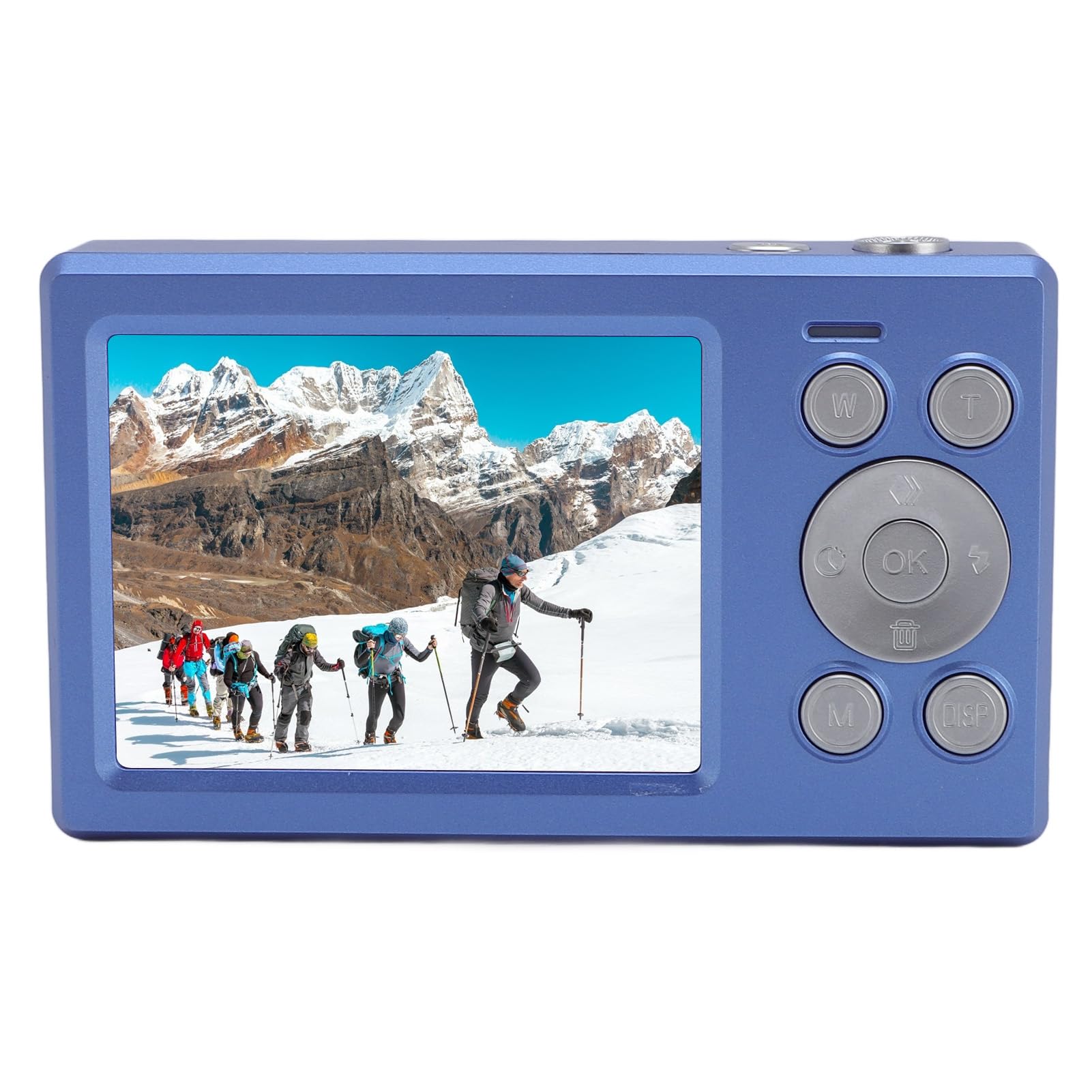 Digital Camera, 2.8 Inch + 1.4 Inch Dual Screen Camera, HD 1080P 16x Zoom Student Camera for Teens Boys Girls, 32GB Memory Card (Blue)-image-8