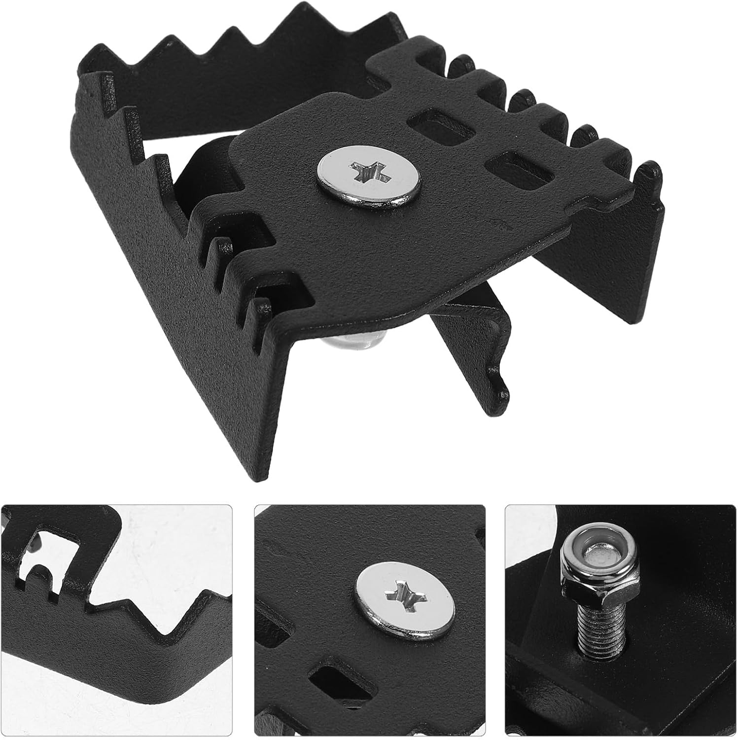 Wide Rear Brake Pedal Extender Pad for R1200gs F800gs Adv F650gs Motorcycle Rear Foot Brake Lever Extension Accessory Compatible with Motorbike Controls