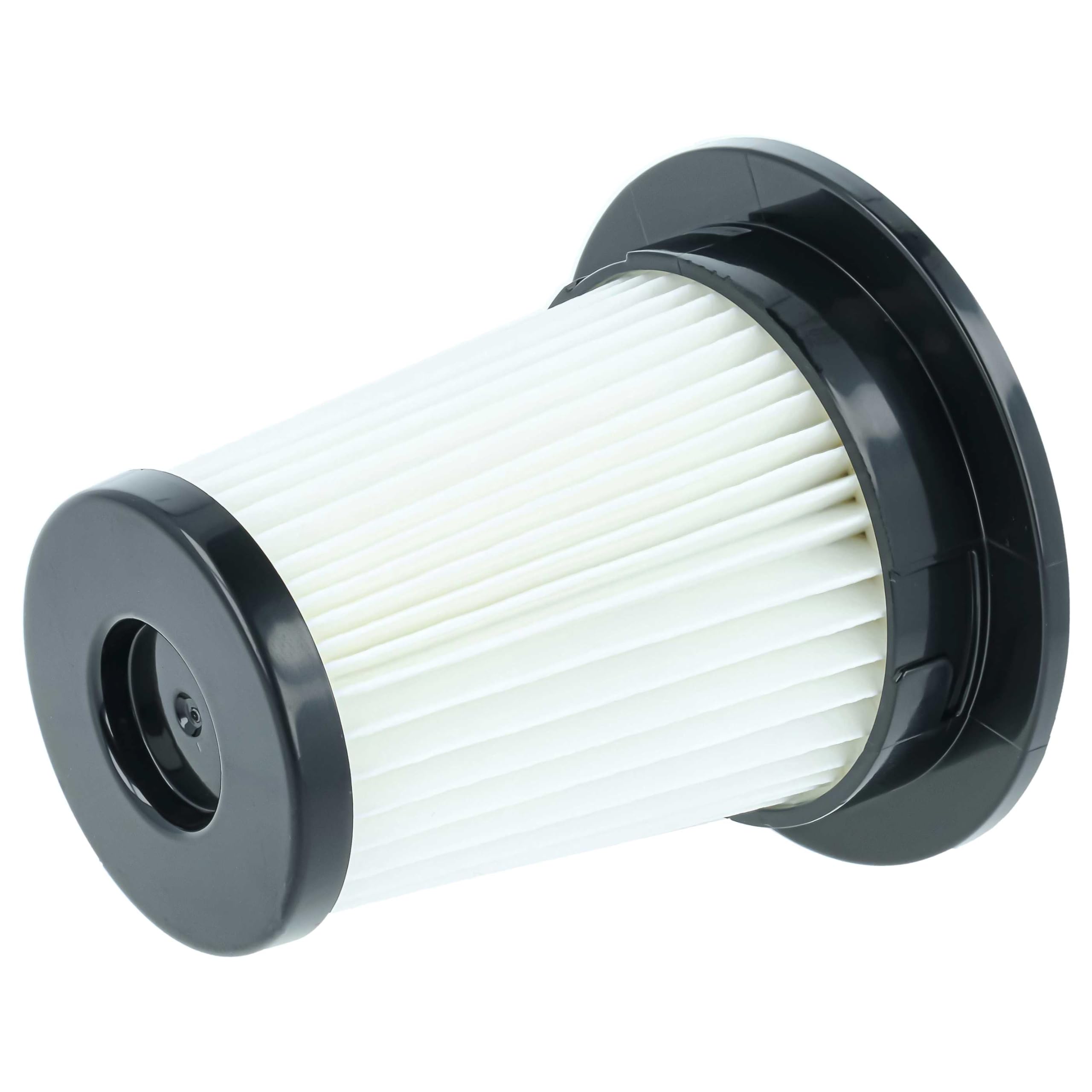 vhbw 5x Filtro reemplaza Beko 9178039322, C00911456 para aspiradora - filtro Hepa negro blanco