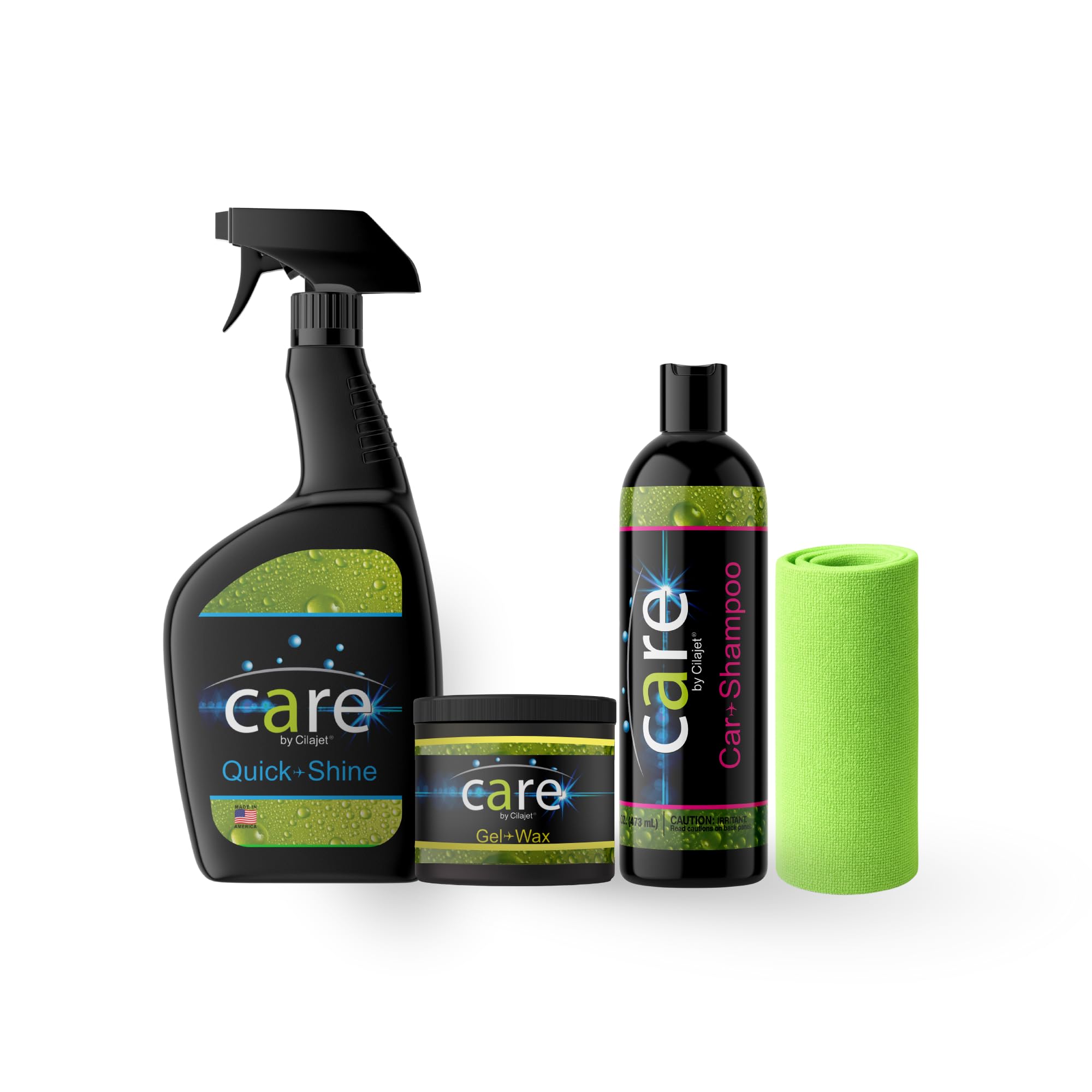 Care Car Wash Care Kit, Automotive, Detail Your Car’s Exterior, 5 Piece Set, Includes Microfiber Towels, Works on Cars, Trucks, SUVs and More