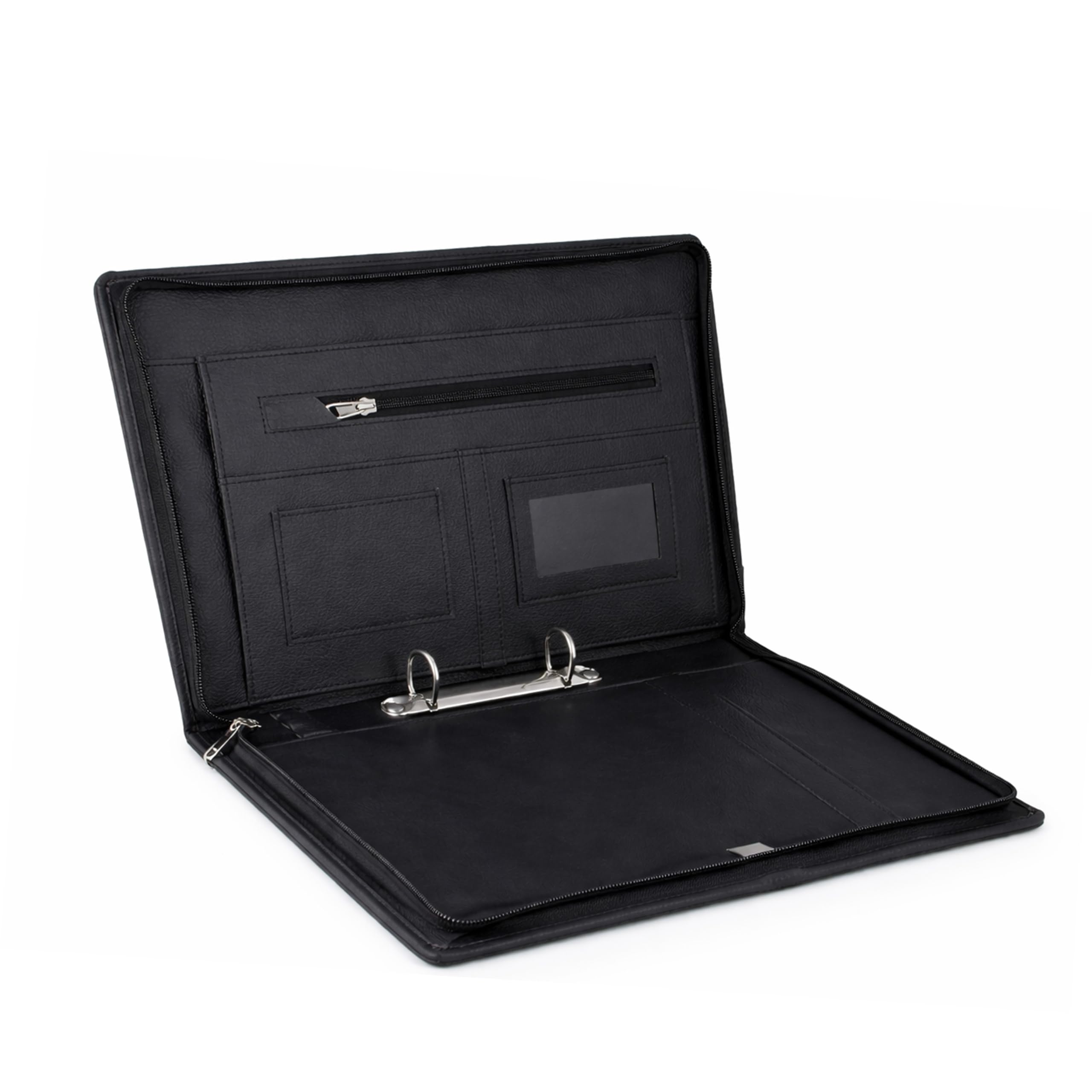ZesTale Professional Leatherette Material 2 Ring File Folders, Conference Folder| Certificate Document Folder | Certificates Folder | Leather folders for documents | Folders with 15 Leafs(200 Micron)-picture-10