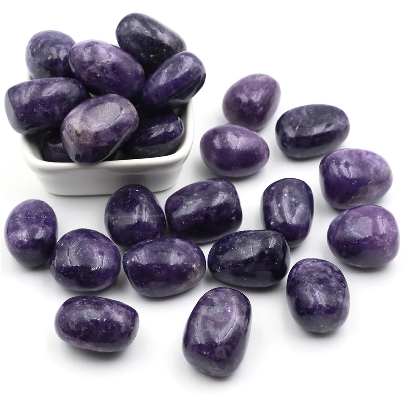 Pietre da Giardino Cristalli di Pietra levigata, minerali, Gemme, Decorazioni for la casa, Giardino, Acquario(Style 23,500g)