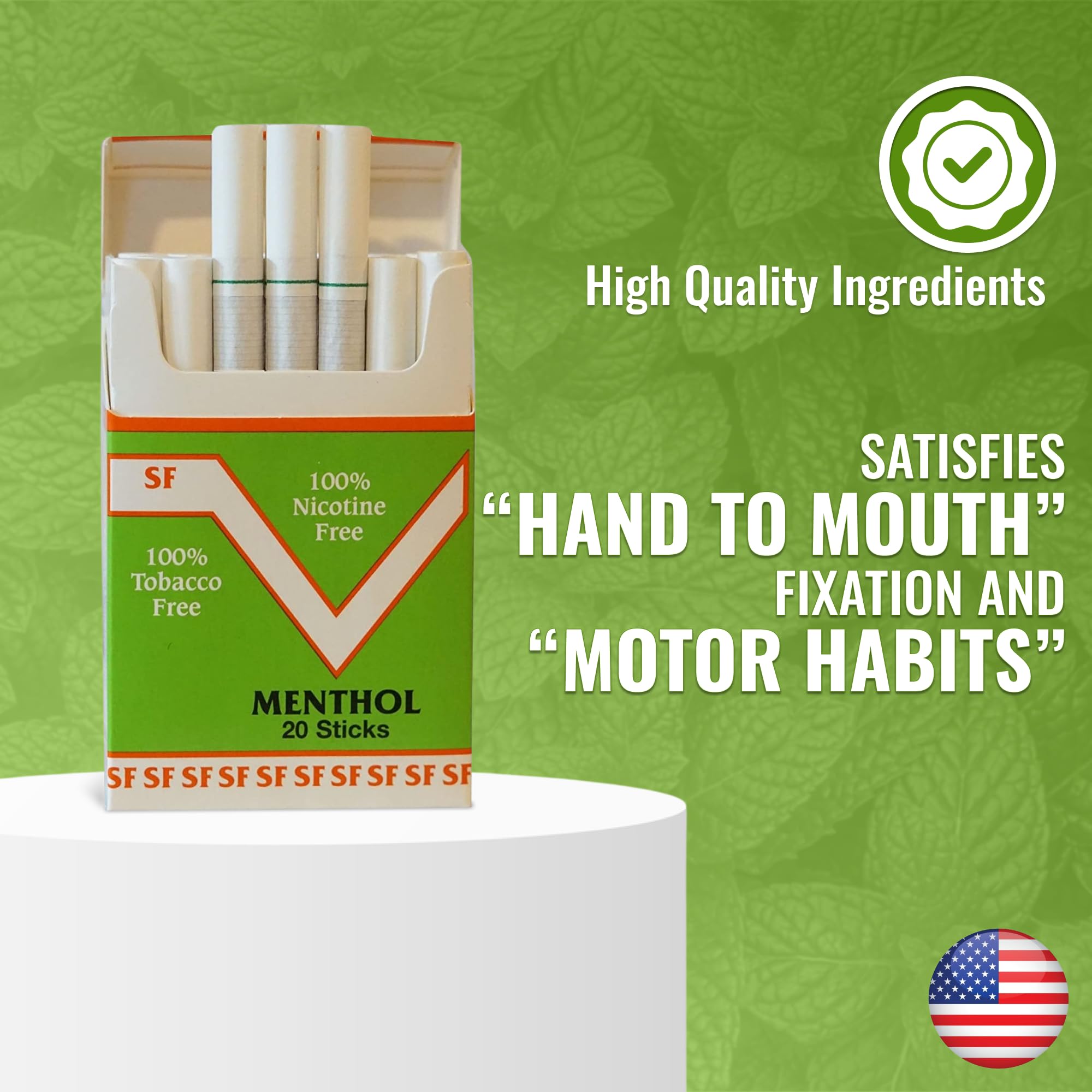 fake cigarettes cocoa beans Amazon.com: Smoke Free Herbal Cocoa Bean Cigarettes -5 Packs Menthol 100%  Tobacco Free & Nicotine Free - Non Addictive - Tobacco Substitute