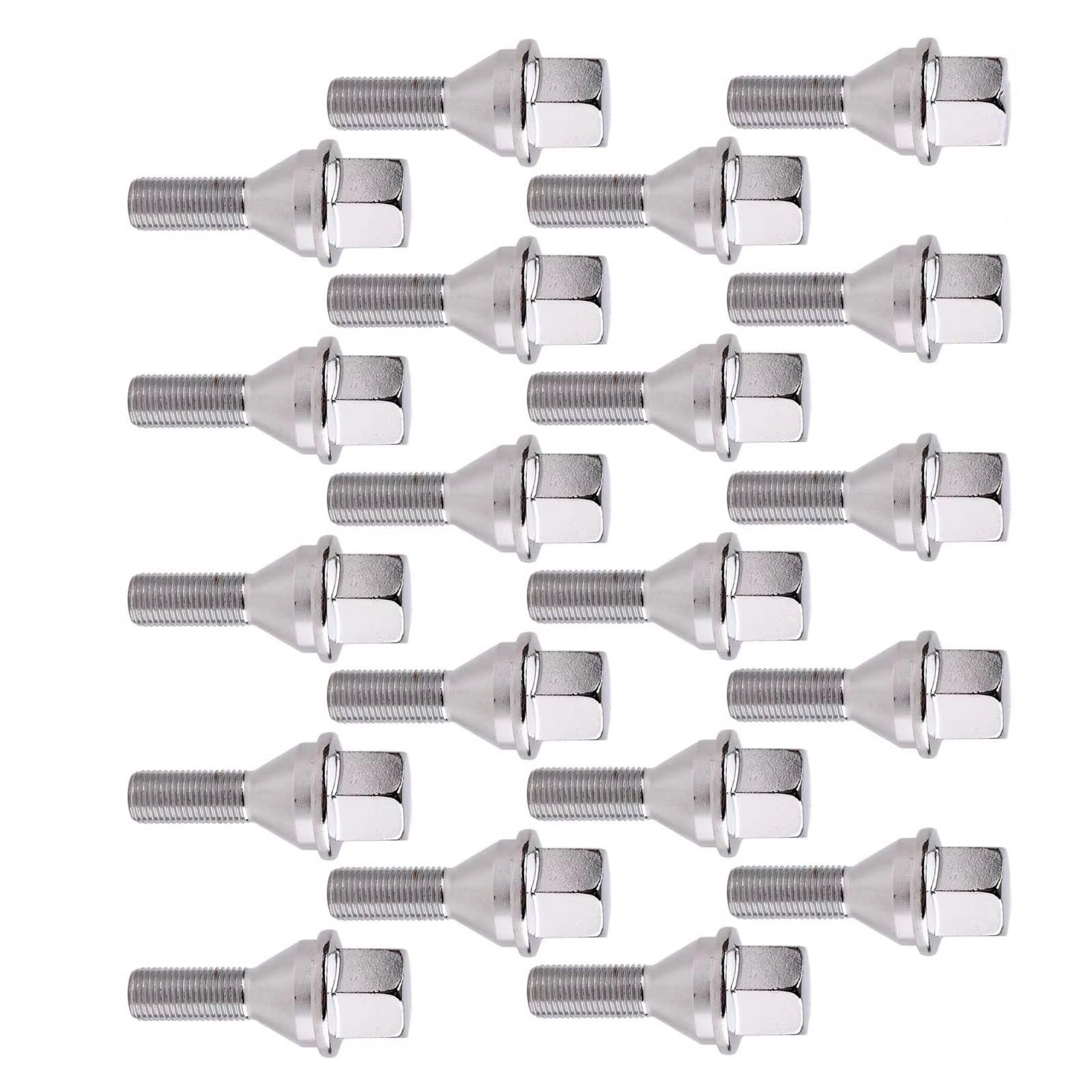 Tornillo De Rueda Compatible Con Chrysler 200 2015 2016 2017 20x Pernos De Rueda De Coche Pernos De Rueda Pernos Para Cubo De Rueda Tuercas M12x1.25x28mm