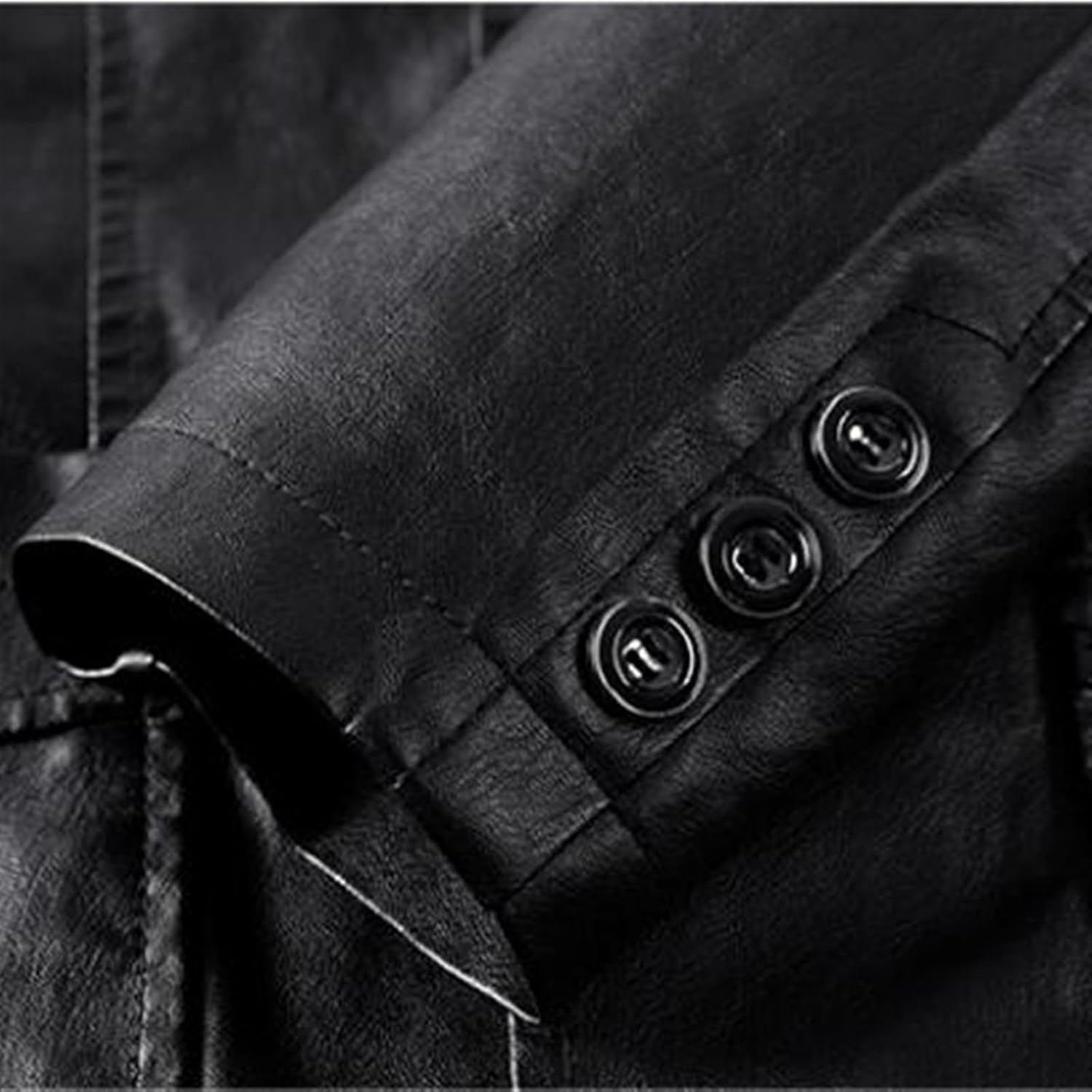 [DHAEY] ストリートカジュアルスーツジャケットジャケット男性アウターウェアメンズレザースーツジャケット男性スリムフィットショー