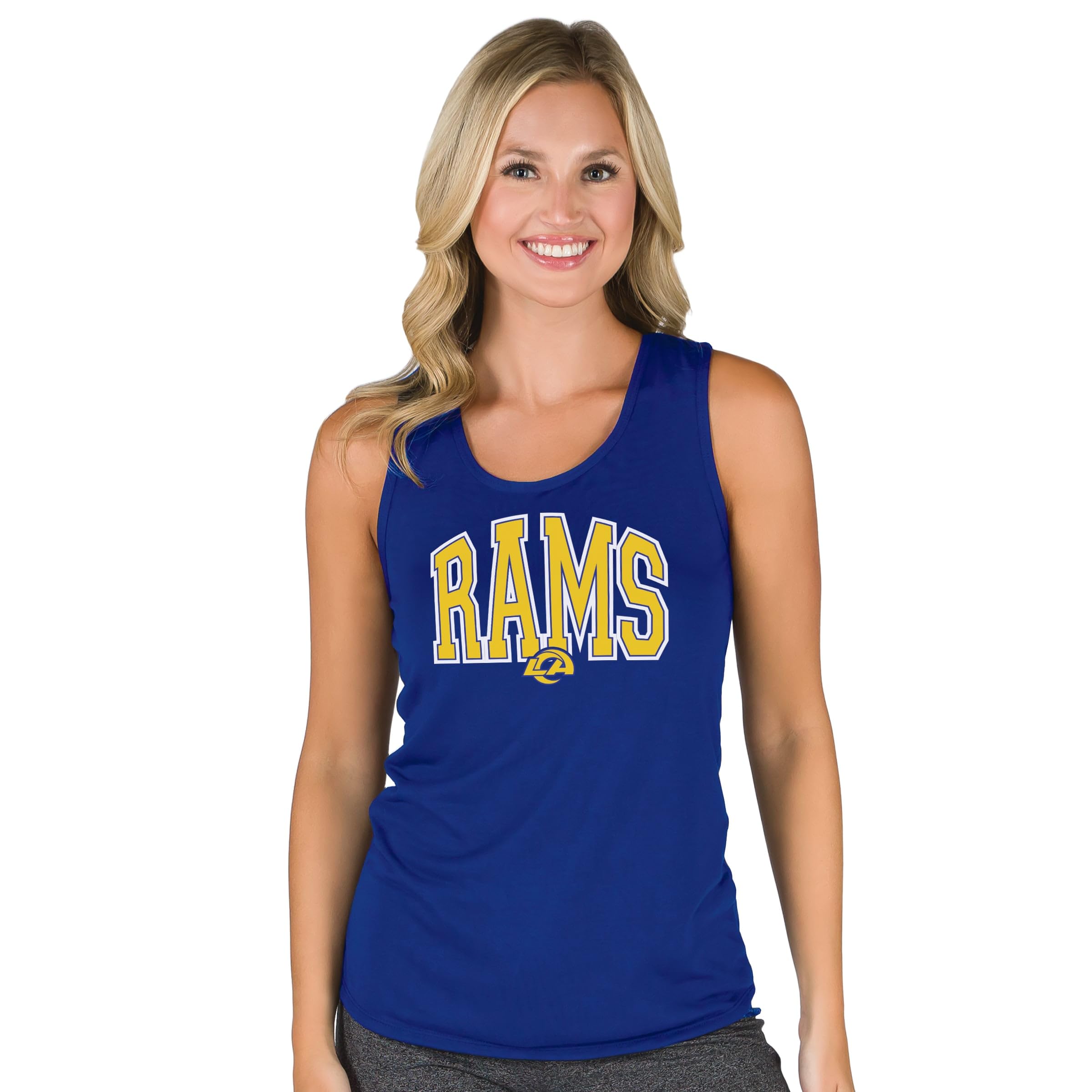 Concepts Sport Women's NFL Marathon Racer Back Tank Top