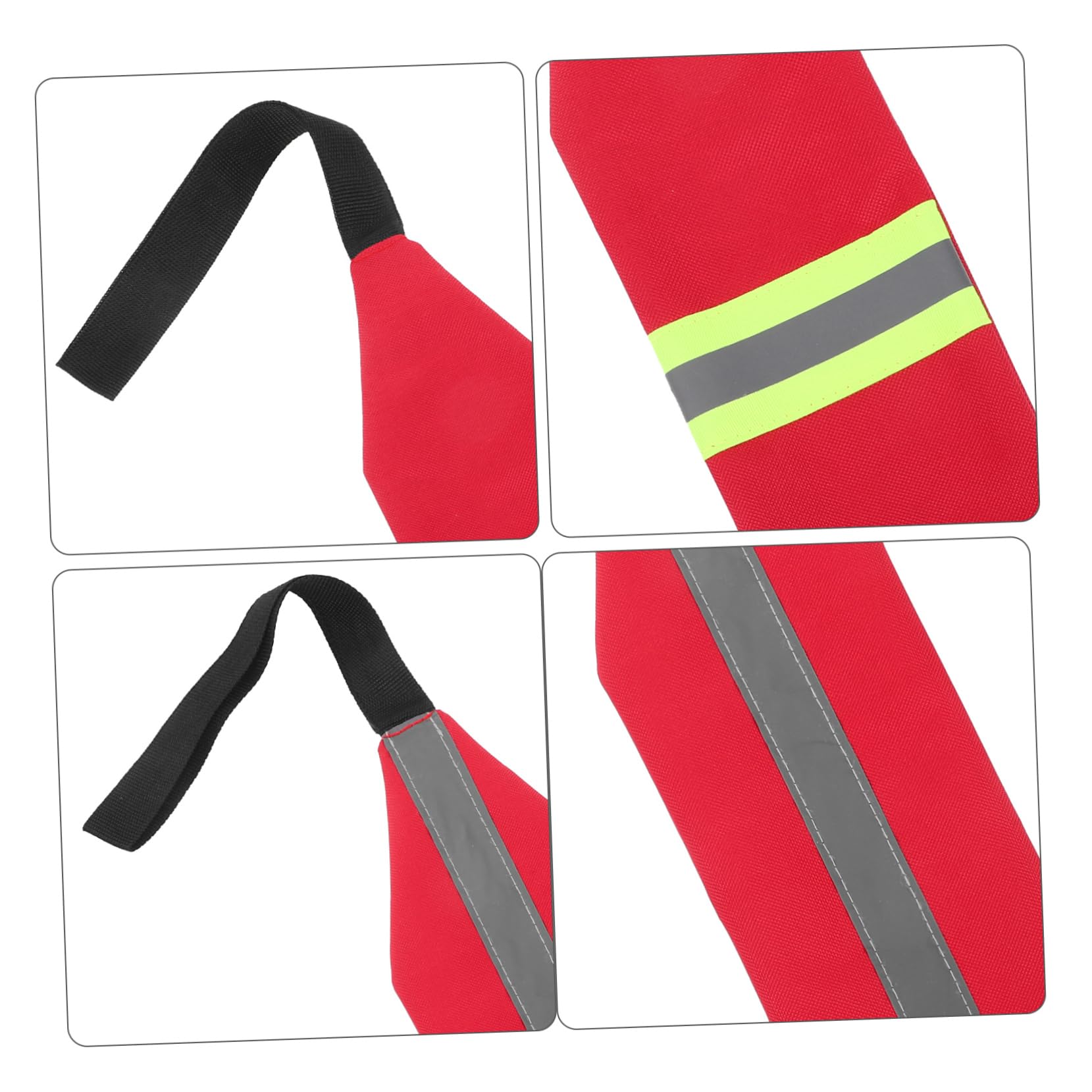 Toddmomy 9piezas Banderas De Seguridad para Kayak Banderas Reflectantes De Remolque para Kayak para Visibilidad Actividades