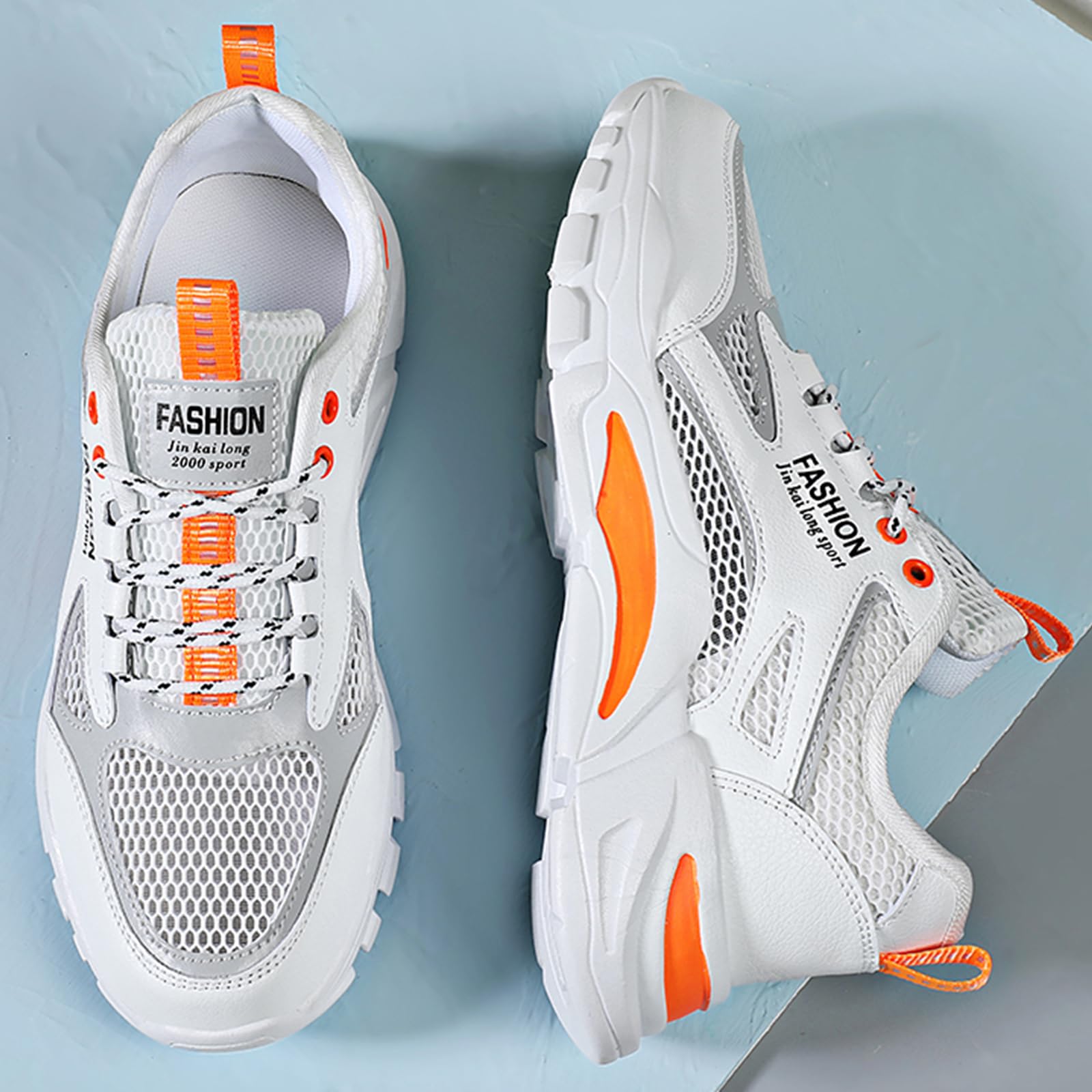 Turnschuhe Herren Laufschuhe Damen Sportschuhe Mesh Atmungsaktiv Leichtewichts Weiche Sohle rutschfeste Sportschuhe Fitness Outdoor Freizeit Schuhe Fashion Straßenlaufschuhe Knit Sneaker