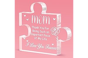 Personalized DIY Acrylic Plaque Gifts for Mom Birthday Gift from Daughter