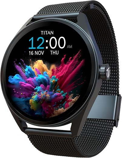 Titan Crest 1.43 AMOLED Mesh Smartwatch"