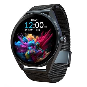 Titan Crest AMOLED Smart Watch