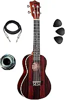 Ukulele Eletroacústico Shelby Concerto Tabaco Su23r